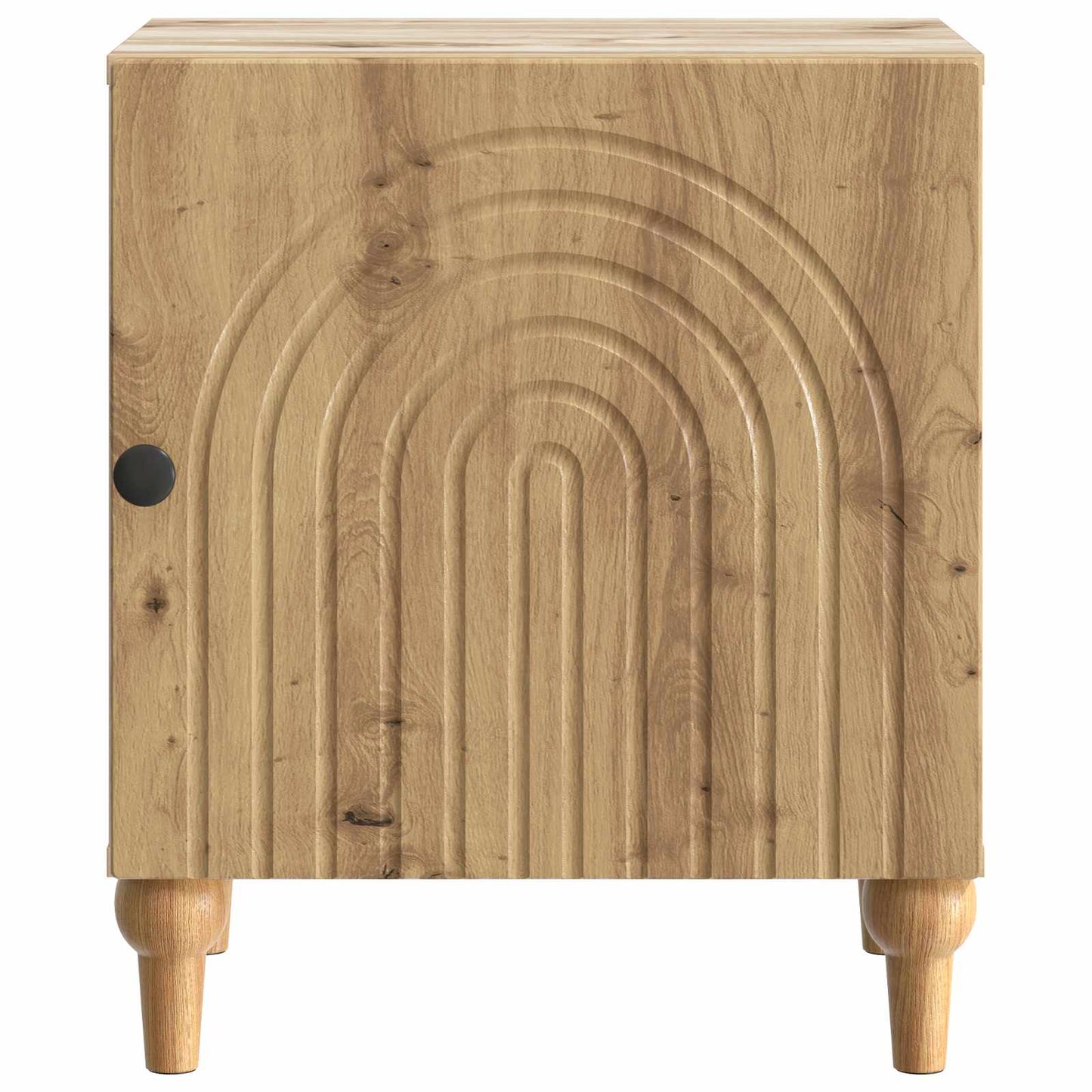 vidaXL Κομοδίνο 2 τμχ. Artisan Δρυς 43 x 34,5 x 50 εκ