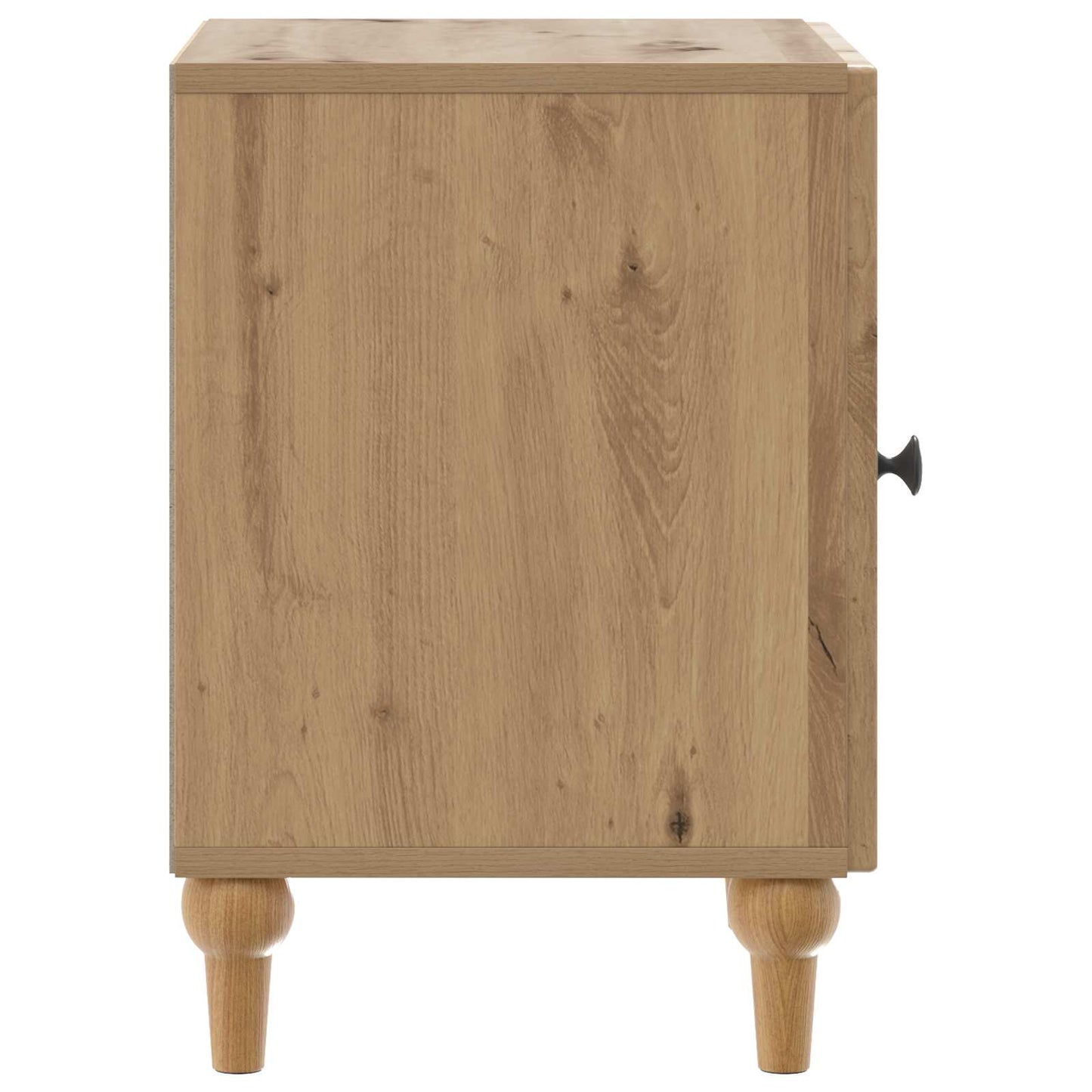 vidaXL Κομοδίνο 2 τμχ. Artisan Δρυς 43 x 34,5 x 50 εκ