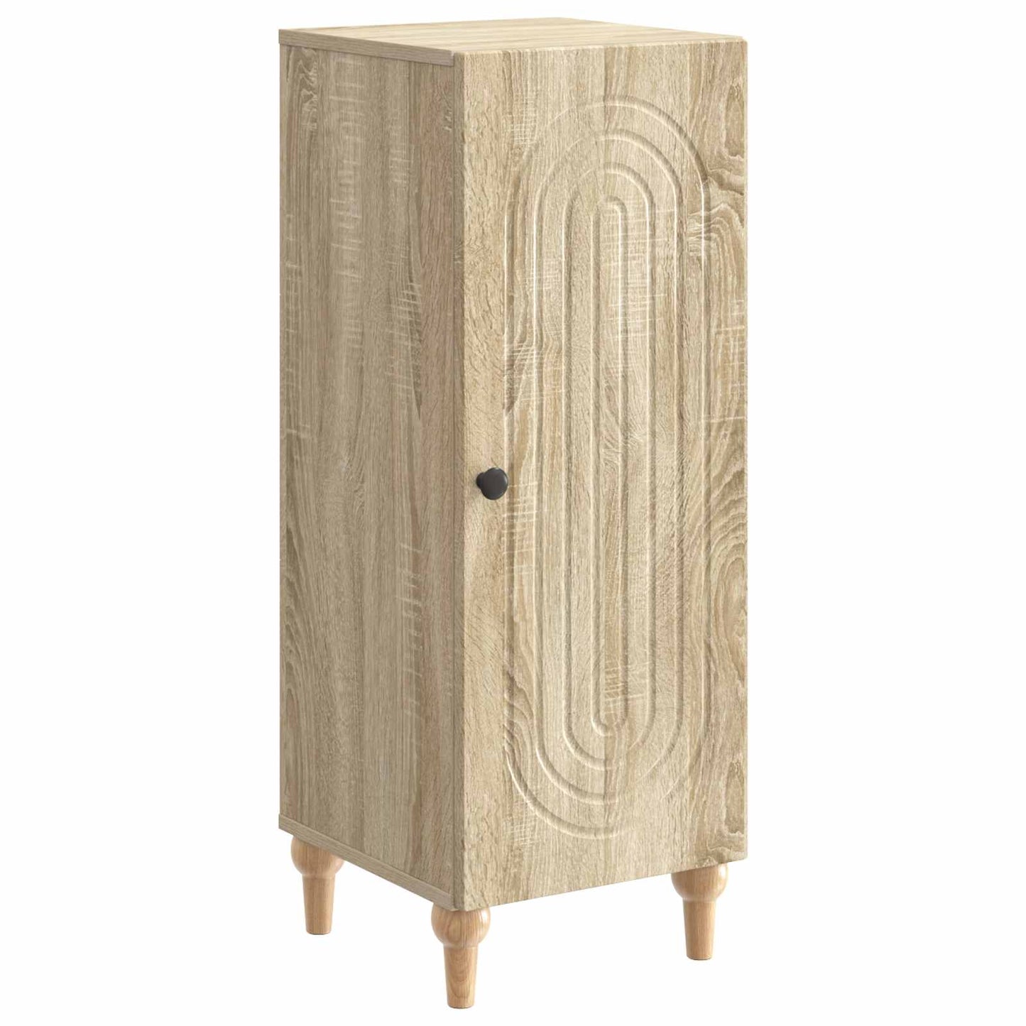 vidaXL Πλαϊνό γραφείο Sonoma Δρυς 33 x 34,5 x 90 εκ Επεξεργασμένο Ξύλο