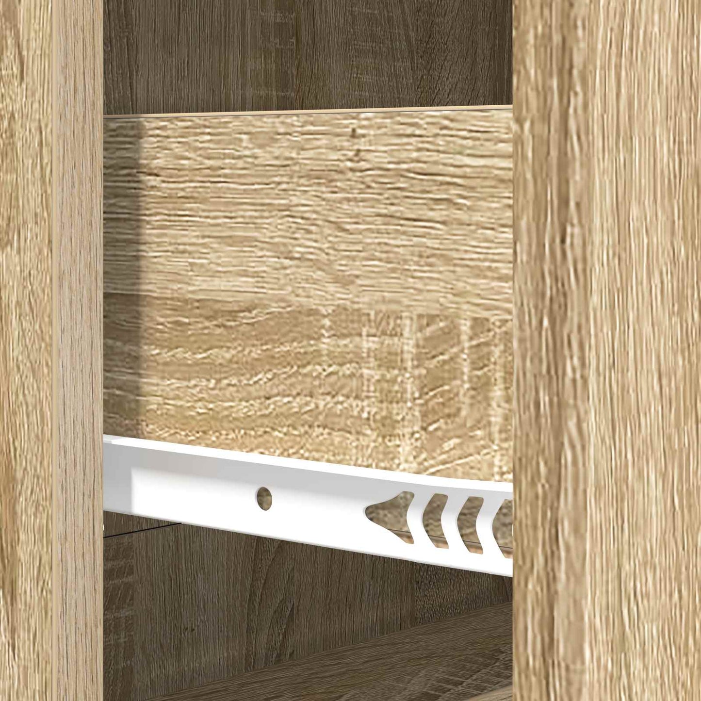 vidaXL Ντουλάπι με Συρτάρια Sonoma Δρυς 66 x 34,5 x 90 εκ