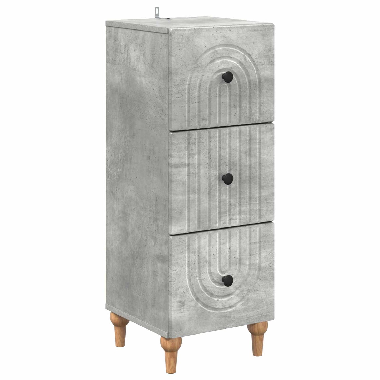 vidaXL Ντουλάπι με Συρτάρια 33 x 34,5 x 90 εκ Επεξεργασμένο Ξύλο