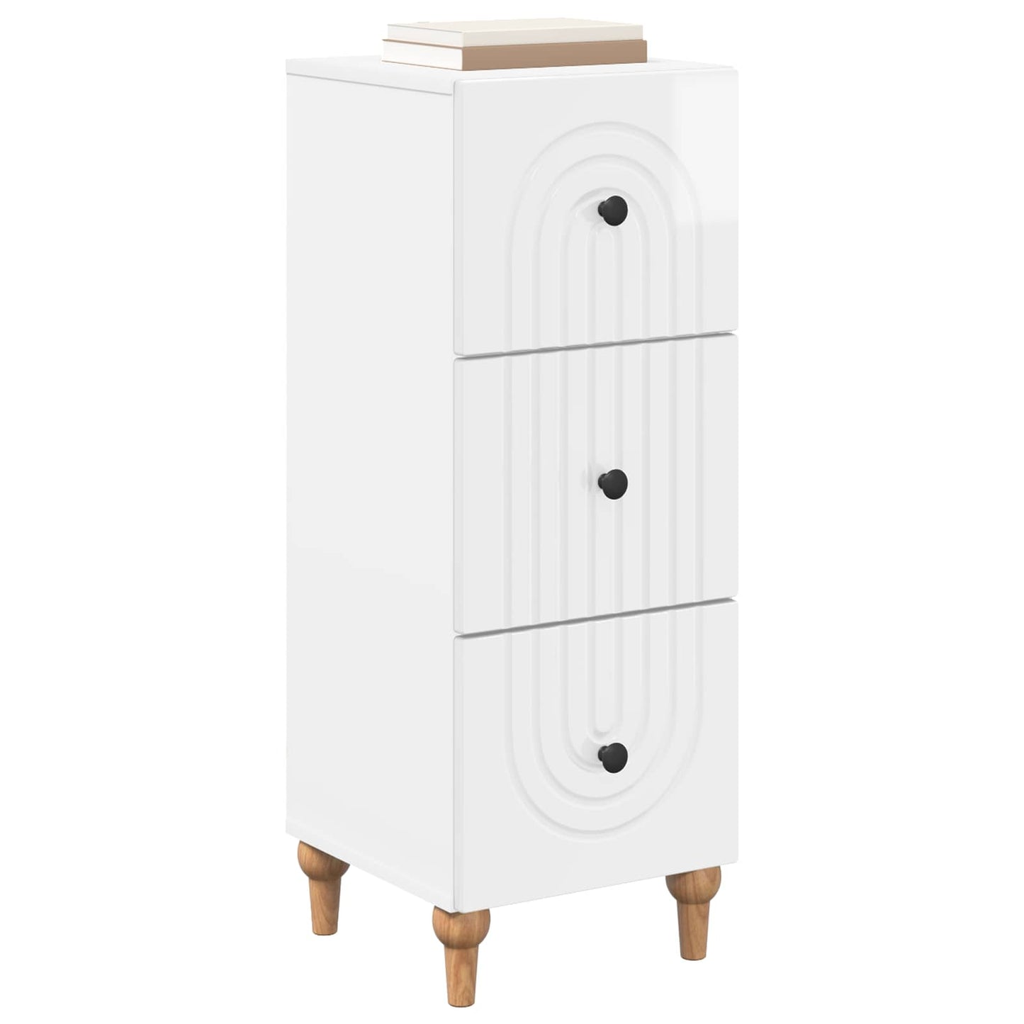 vidaXL Ντουλάπι με Συρτάρια 33 x 34,5 x 90 εκ Επεξεργασμένο Ξύλο