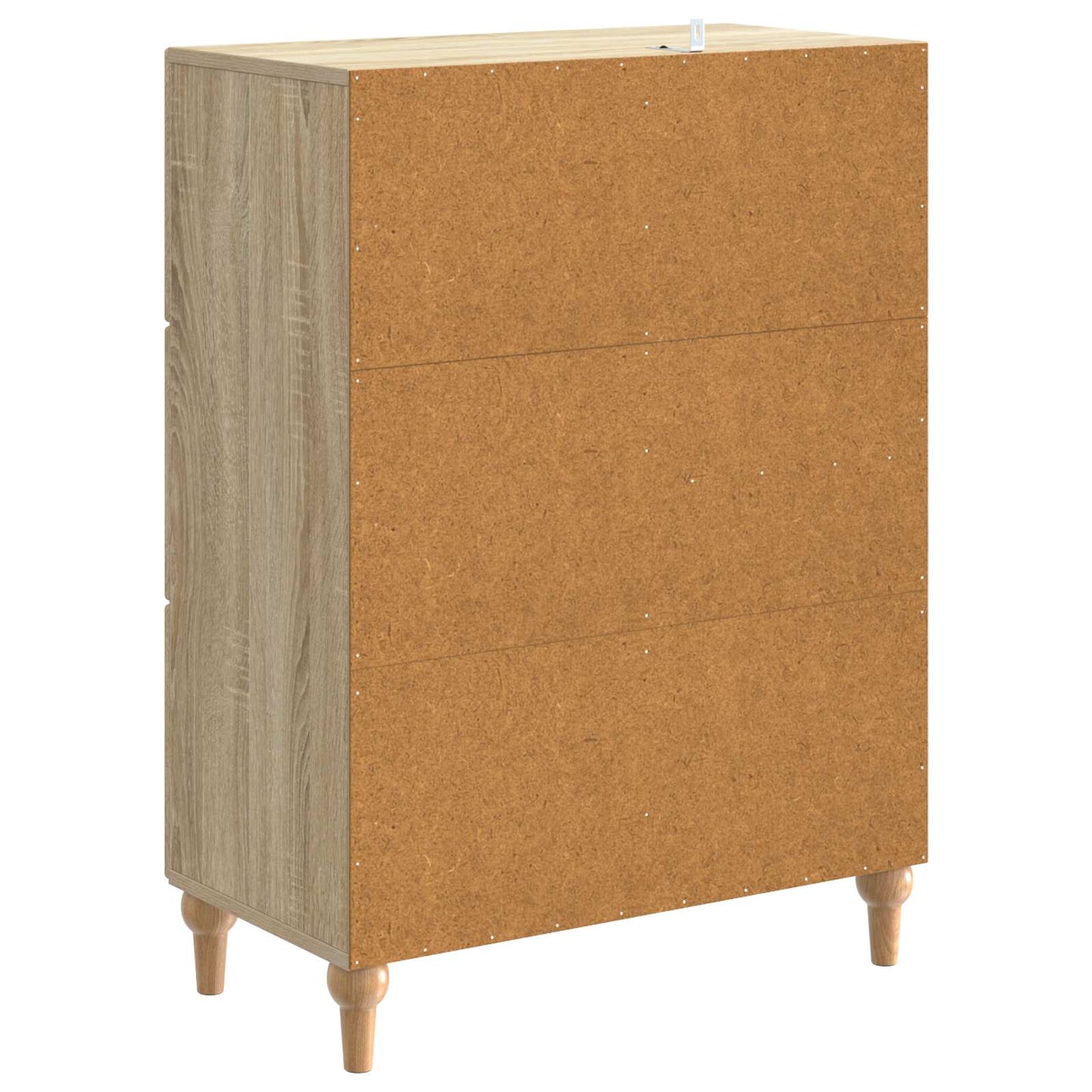 vidaXL Πλαϊνό γραφείο Sonoma Δρυς 66 x 34,5 x 90 εκ Επεξεργασμένο Ξύλο