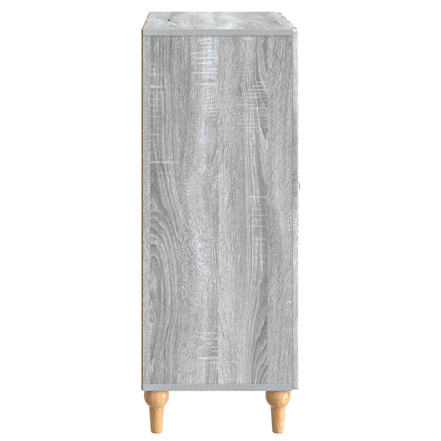 vidaXL Πλαϊνό γραφείο Γκρι Sonoma 66 x 34,5 x 90 εκ Επεξεργασμένο Ξύλο