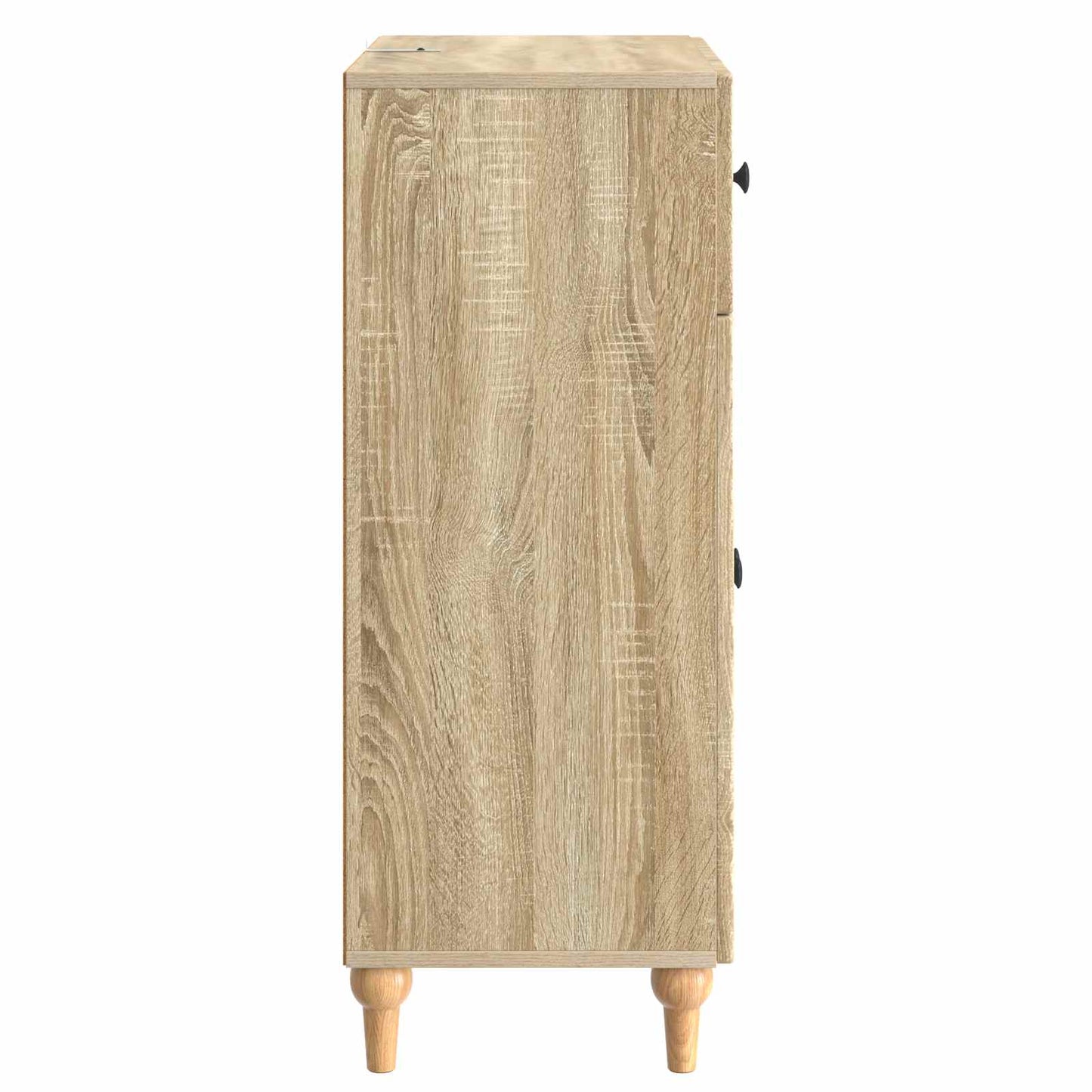 vidaXL Πλαϊνό γραφείο Sonoma Δρυς 66 x 34,5 x 90 εκ Επεξεργασμένο Ξύλο