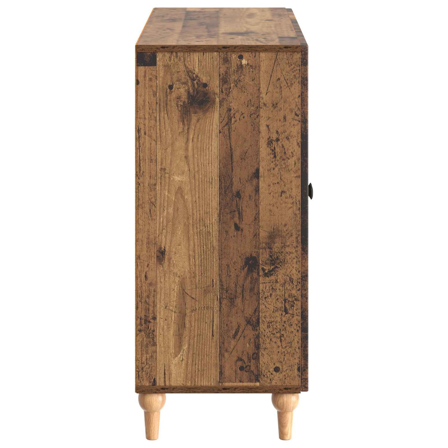 vidaXL Πλαϊνό γραφείο Παλαιωμένο ξύλο 89 x 34,5 x 80 εκ