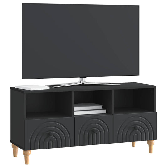 vidaXL Ντουλάπι TV Μαύρο 102 x 34,5 x 50 εκ.