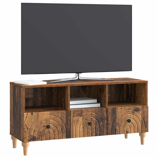 vidaXL Ντουλάπι TV Παλιό ξύλο 102 x 34,5 x 50 εκ.