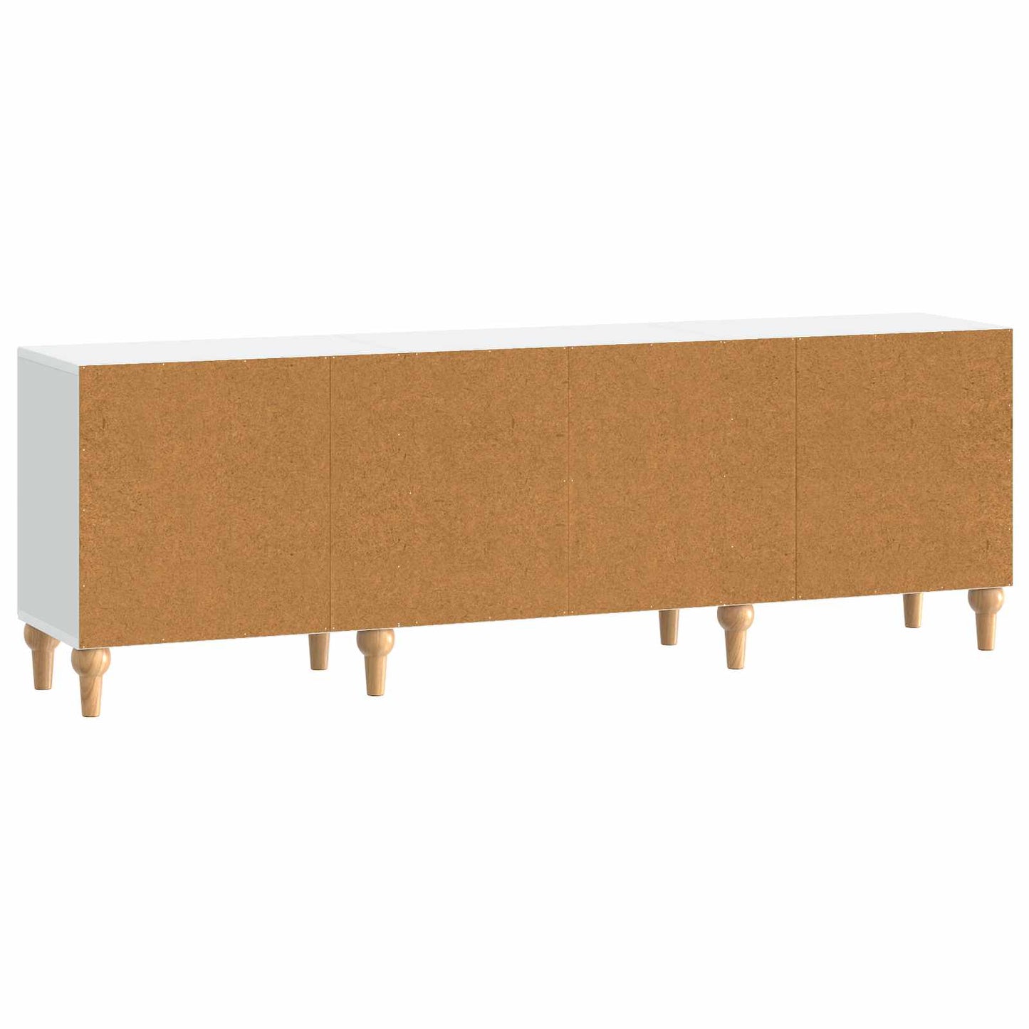 vidaXL Ντουλάπι TV Λευκό 150 x 31 x 50 εκ. Επεξεργασμένο Ξύλο