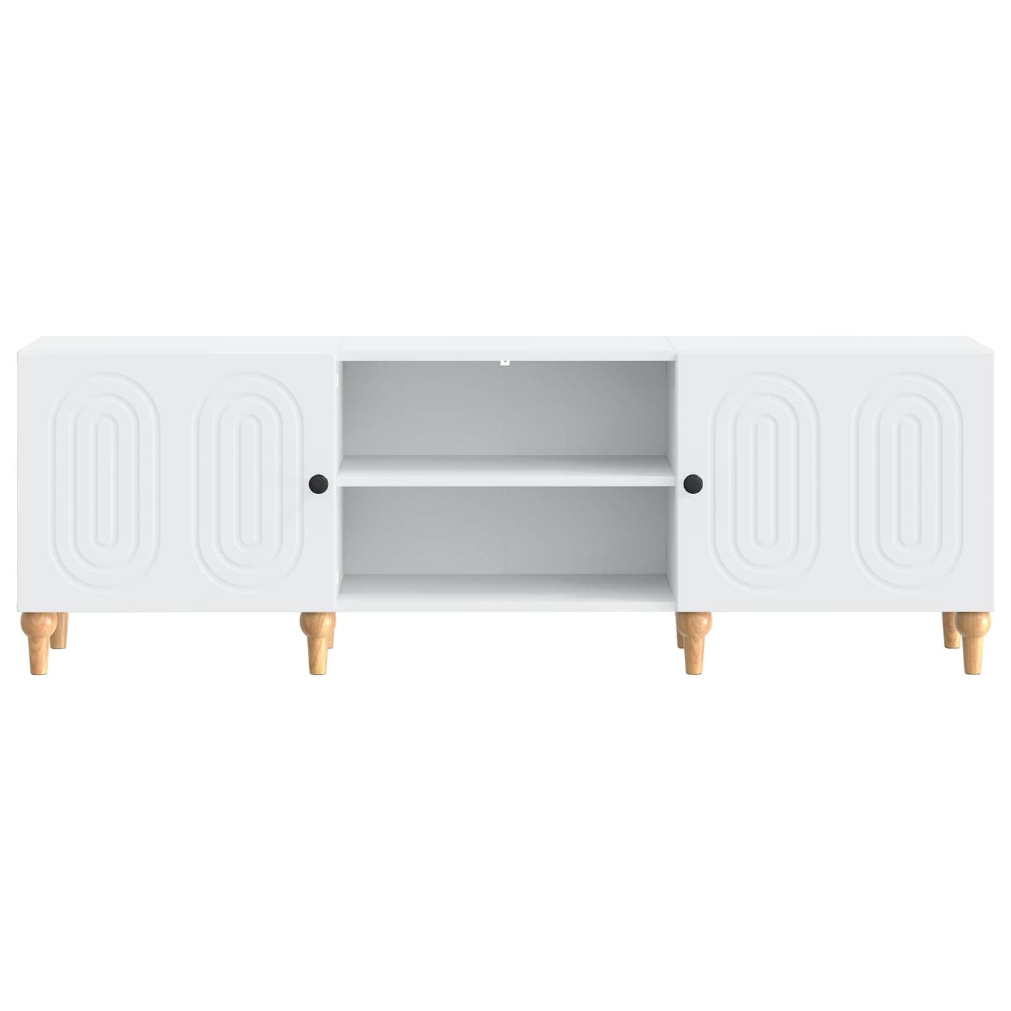 vidaXL Ντουλάπι TV Λευκό 150 x 31 x 50 εκ. Επεξεργασμένο Ξύλο