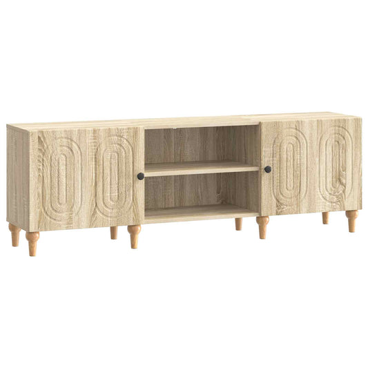 vidaXL Ντουλάπι TV Sonoma Δρυς 150 x 31 x 50 εκ. Επεξεργασμένο Ξύλο