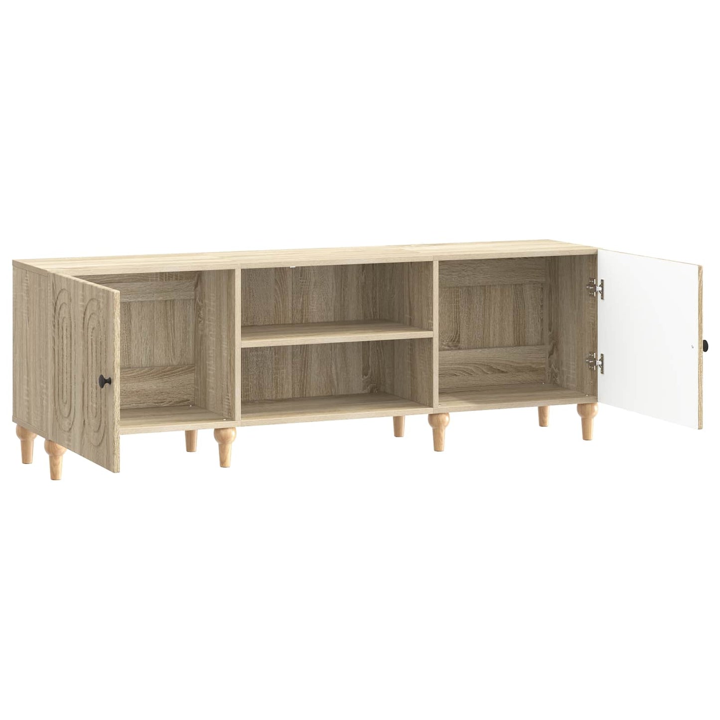 vidaXL Ντουλάπι TV Sonoma Δρυς 150 x 31 x 50 εκ. Επεξεργασμένο Ξύλο