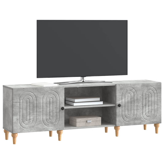 vidaXL Ντουλάπι TV Γκρι Σκυροδέματος 150 x 31 x 50 εκ.