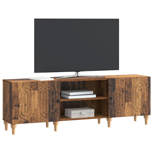 vidaXL Ντουλάπι TV Παλαιωμένο ξύλο 150 x 31 x 50 εκ.