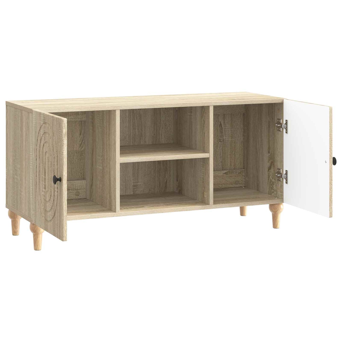 vidaXL Ντουλάπι TV Sonoma Δρυς 102 x 34,5 x 50 εκ. Επεξεργασμένο Ξύλο