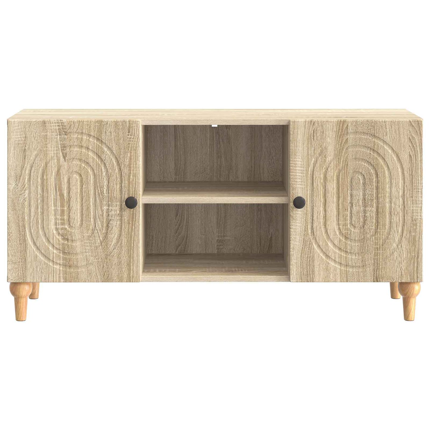 vidaXL Ντουλάπι TV Sonoma Δρυς 102 x 34,5 x 50 εκ. Επεξεργασμένο Ξύλο