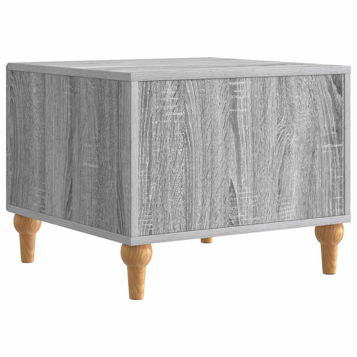 vidaXL Τραπεζάκι σαλονιού με συρτάρι Γκρι Sonoma 49 x 50 x 40 εκ
