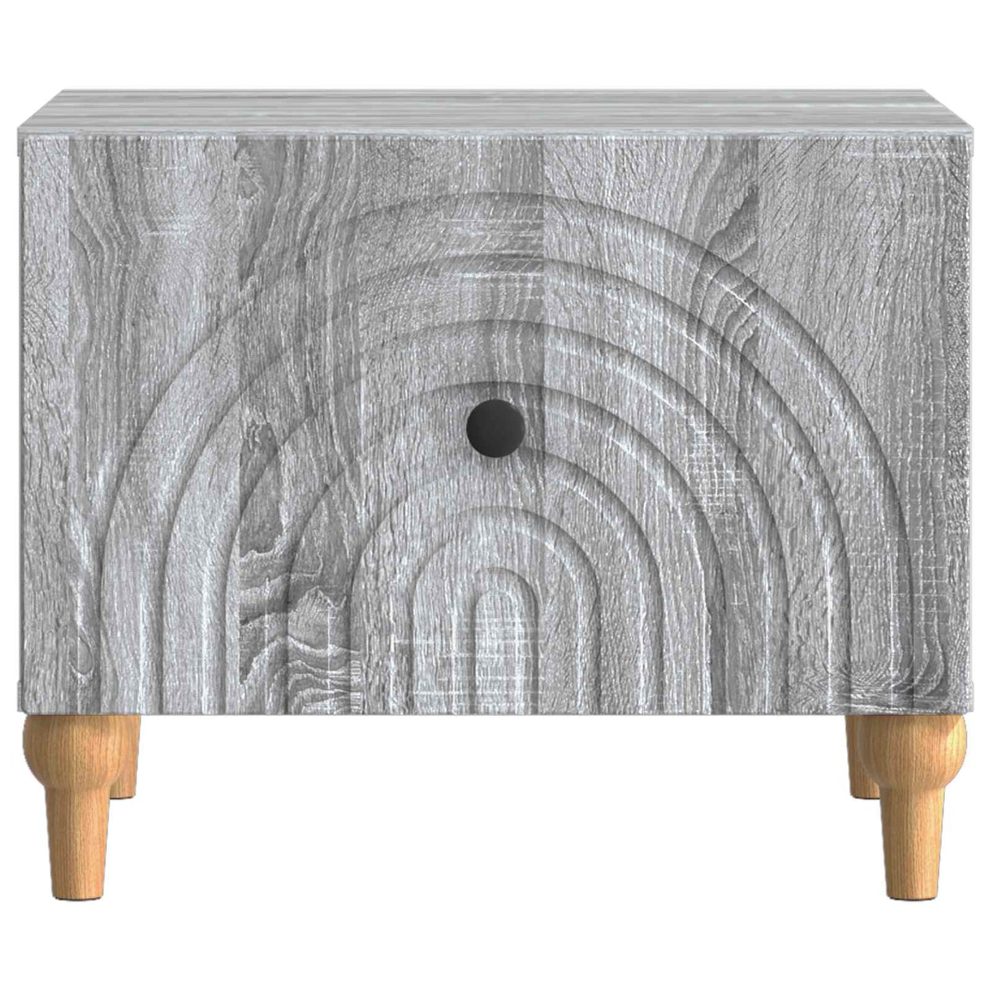 vidaXL Τραπεζάκι σαλονιού με συρτάρι Γκρι Sonoma 49 x 50 x 40 εκ