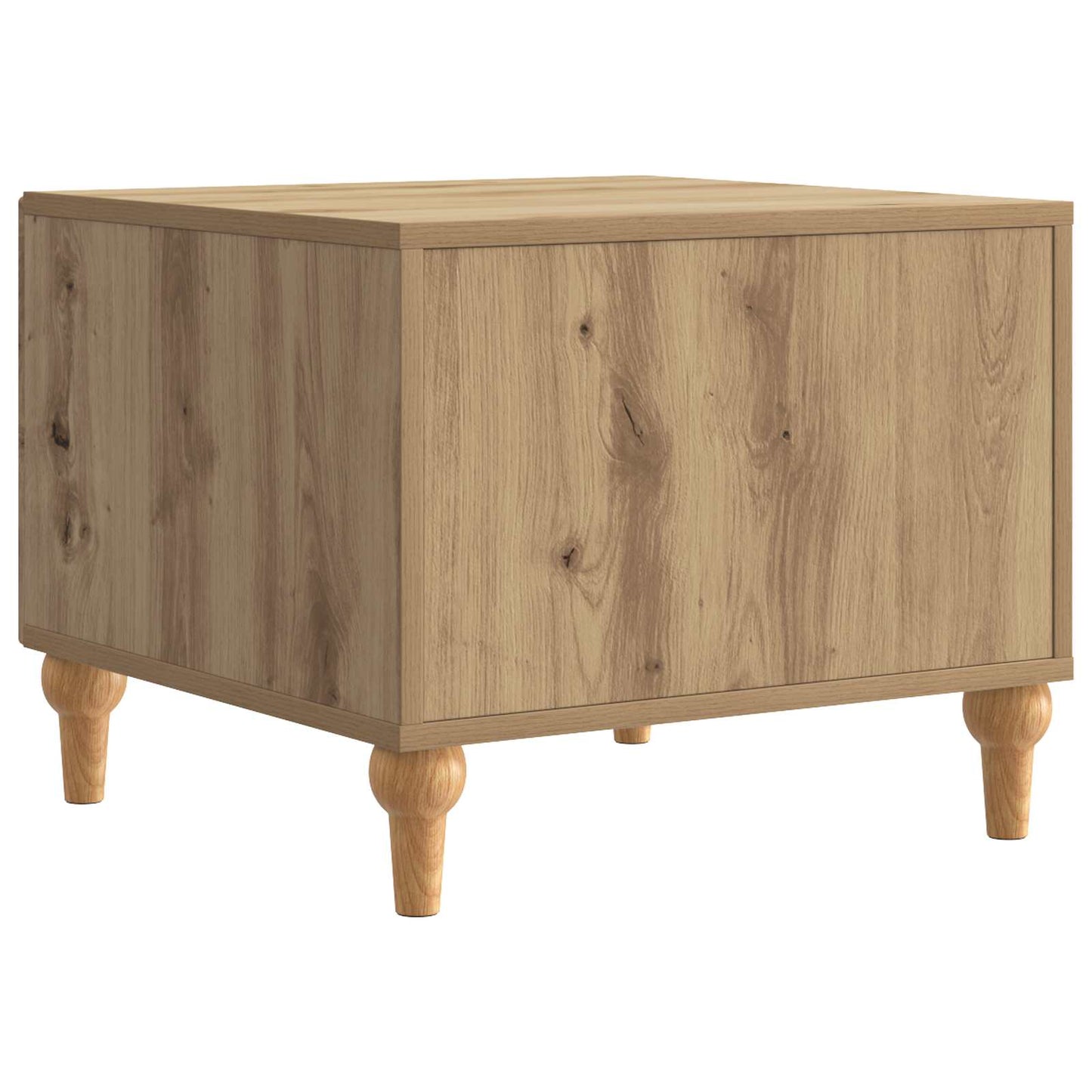 vidaXL Τραπεζάκι σαλονιού με συρτάρι Artisan Δρυς 49 x 50 x 40 εκ