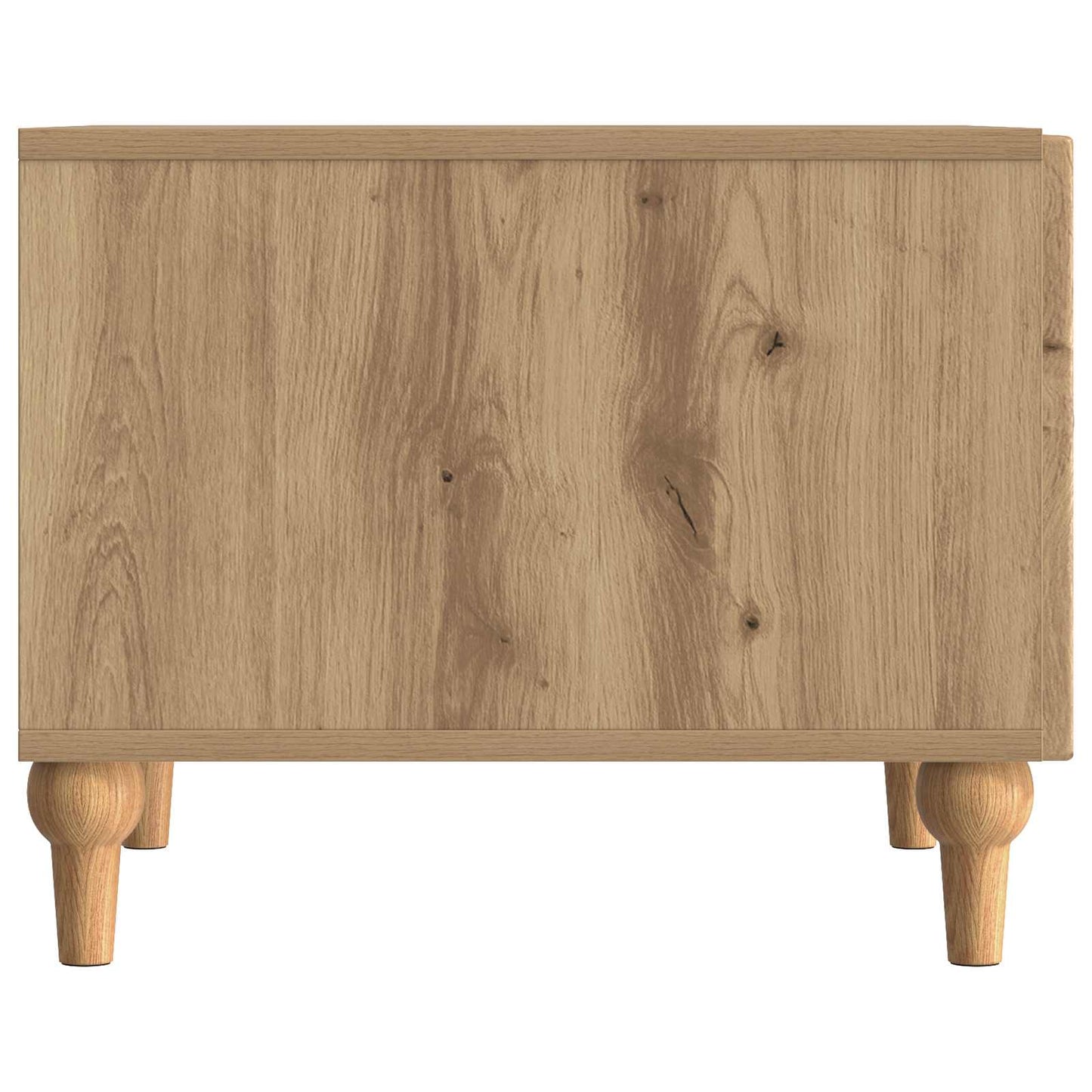 vidaXL Τραπεζάκι σαλονιού με συρτάρι Artisan Δρυς 49 x 50 x 40 εκ