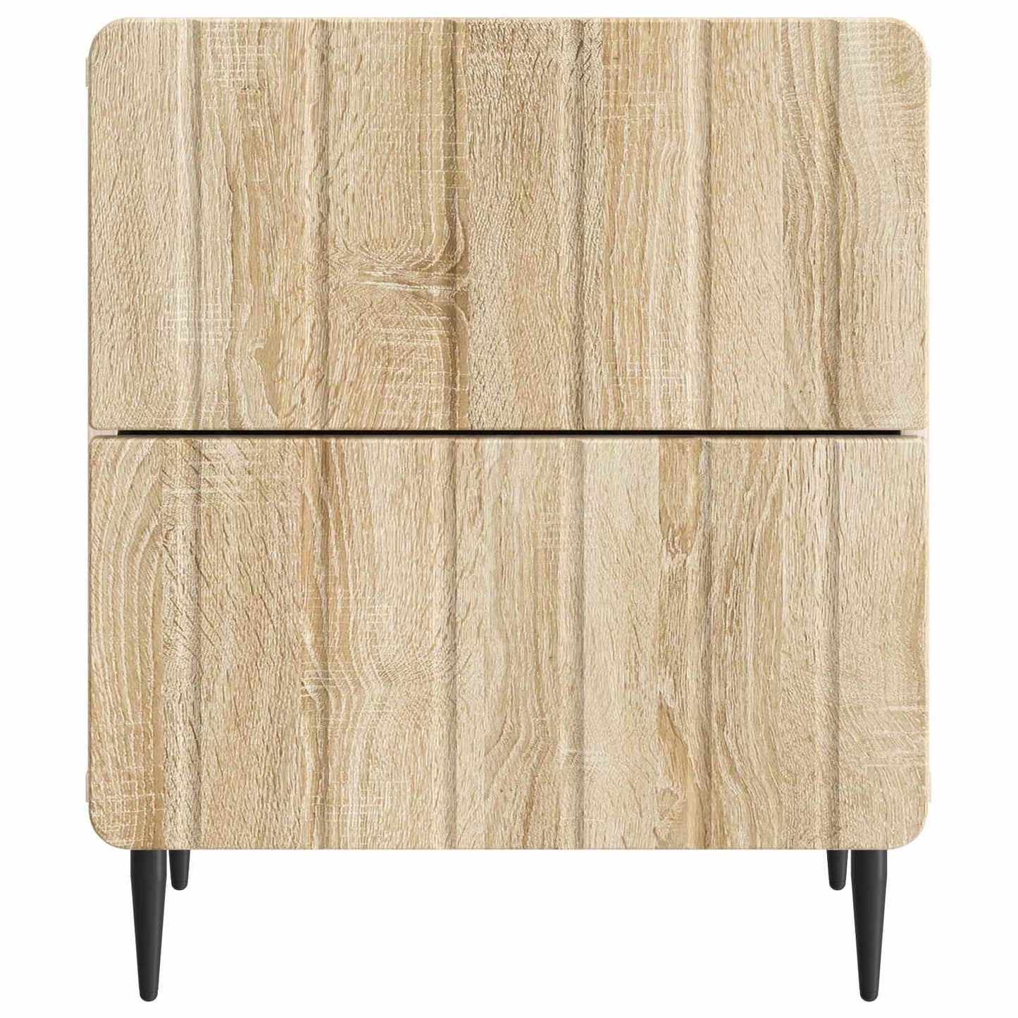 vidaXL Κομοδίνο Sonoma Δρυς 43 x 34,5 x 49,5 εκ Επεξεργασμένο Ξύλο