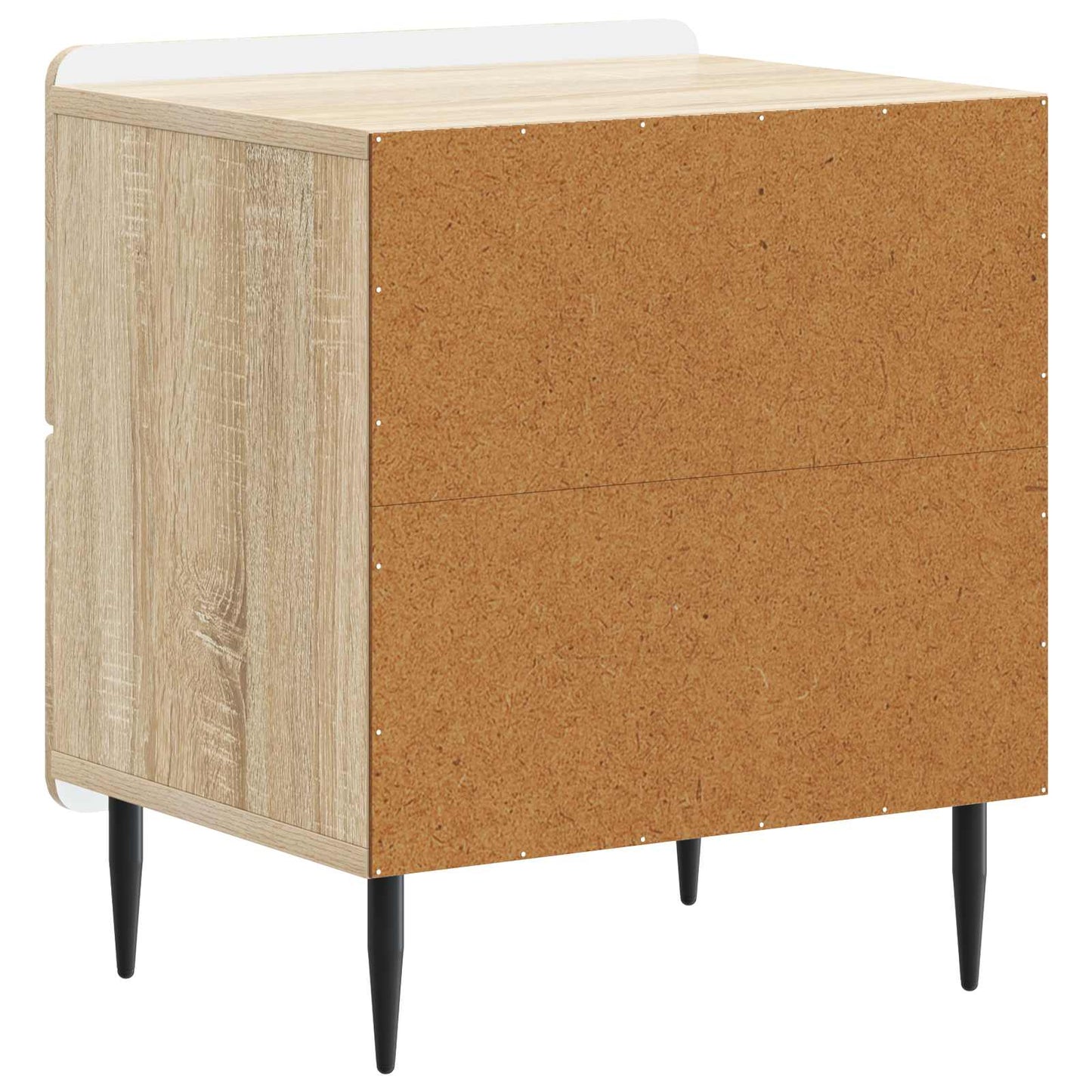 vidaXL Κομοδίνο 2 τμχ. Sonoma Δρυς 43 x 34,5 x 49,5 εκ