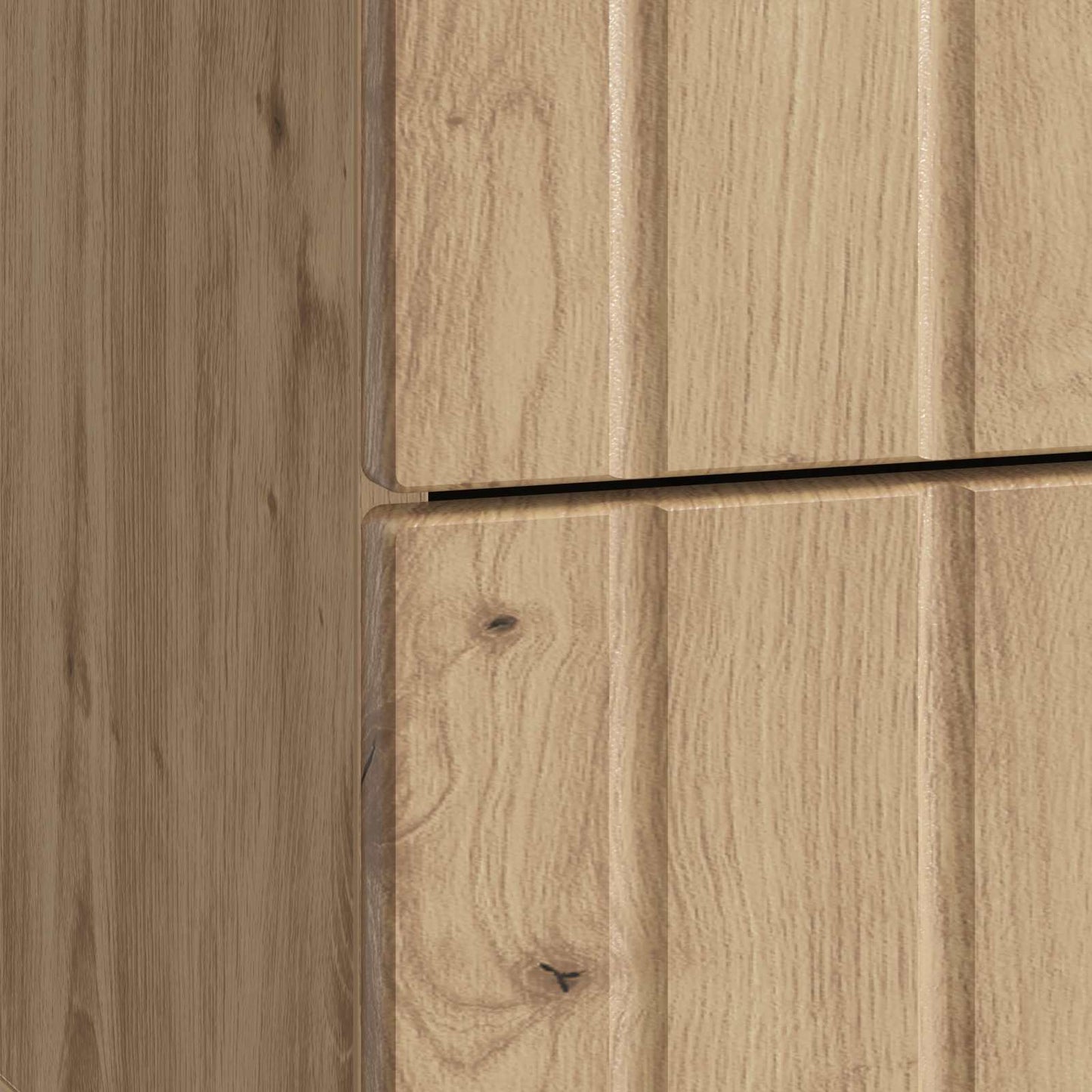 vidaXL Κομοδίνο 2 τμχ. Artisan Δρυς 43 x 34,5 x 49,5 εκ