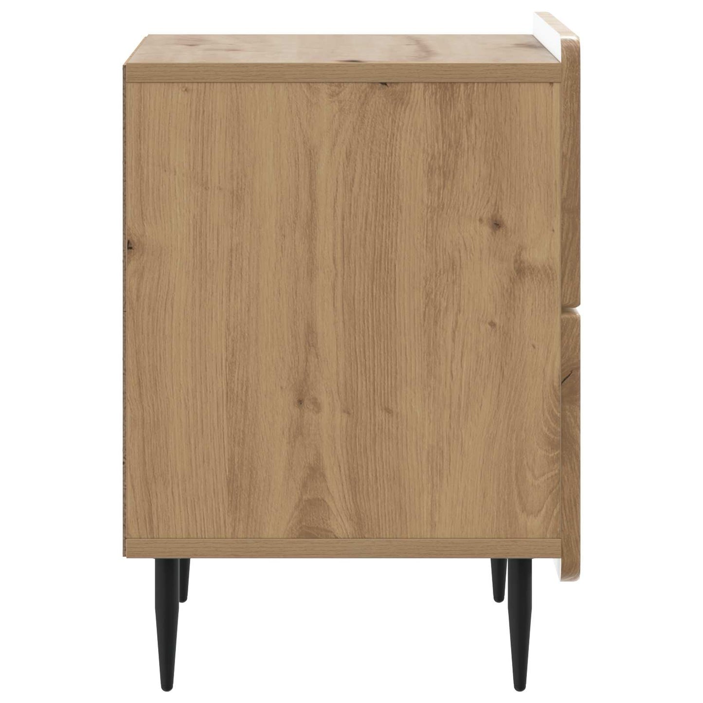 vidaXL Κομοδίνο 2 τμχ. Artisan Δρυς 43 x 34,5 x 49,5 εκ