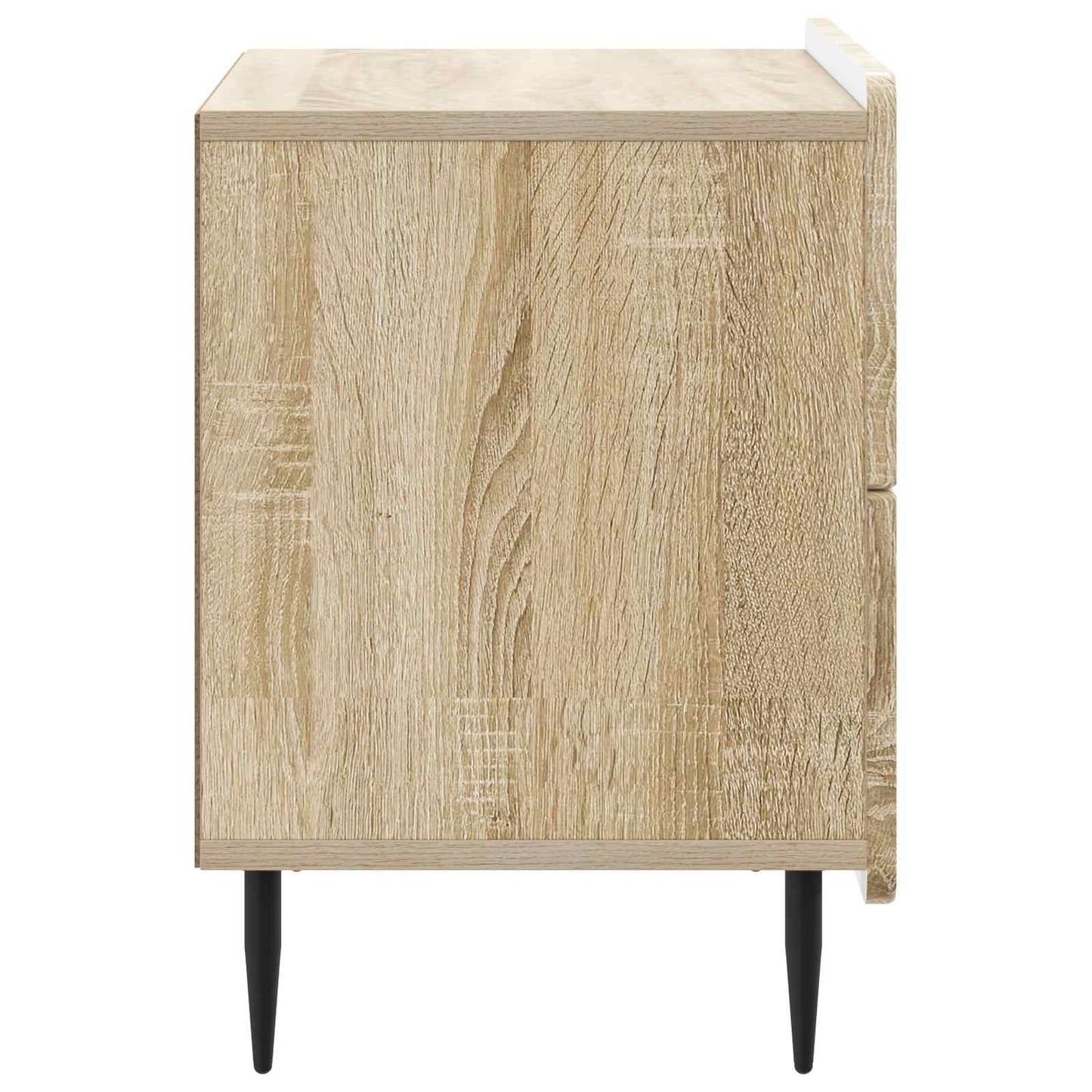 vidaXL Κομοδίνο Sonoma Δρυς 62 x 34,5 x 49,5 εκ. Επεξεργασμένο Ξύλο