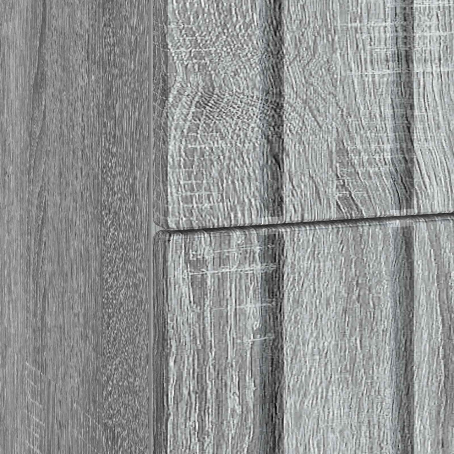 vidaXL Κομοδίνο Γκρι Sonoma 62 x 34,5 x 49,5 εκ. Επεξεργασμένο Ξύλο