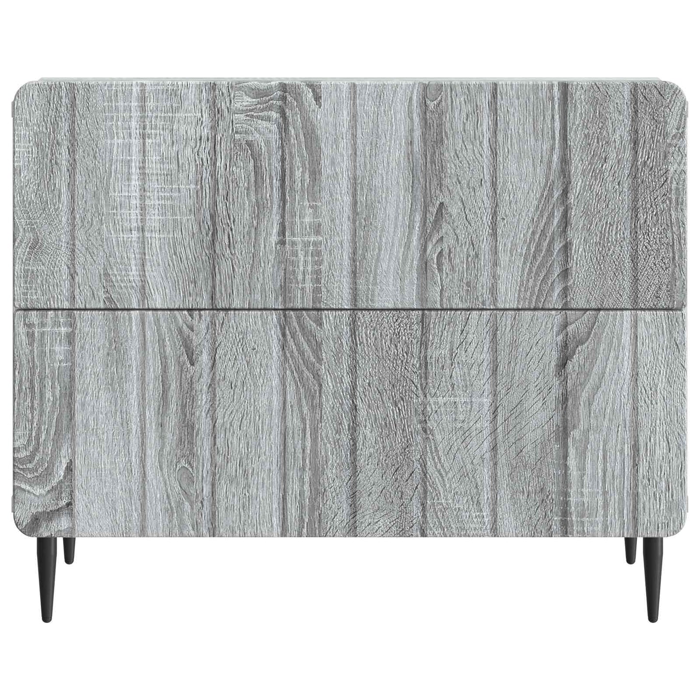 vidaXL Κομοδίνο Γκρι Sonoma 62 x 34,5 x 49,5 εκ. Επεξεργασμένο Ξύλο