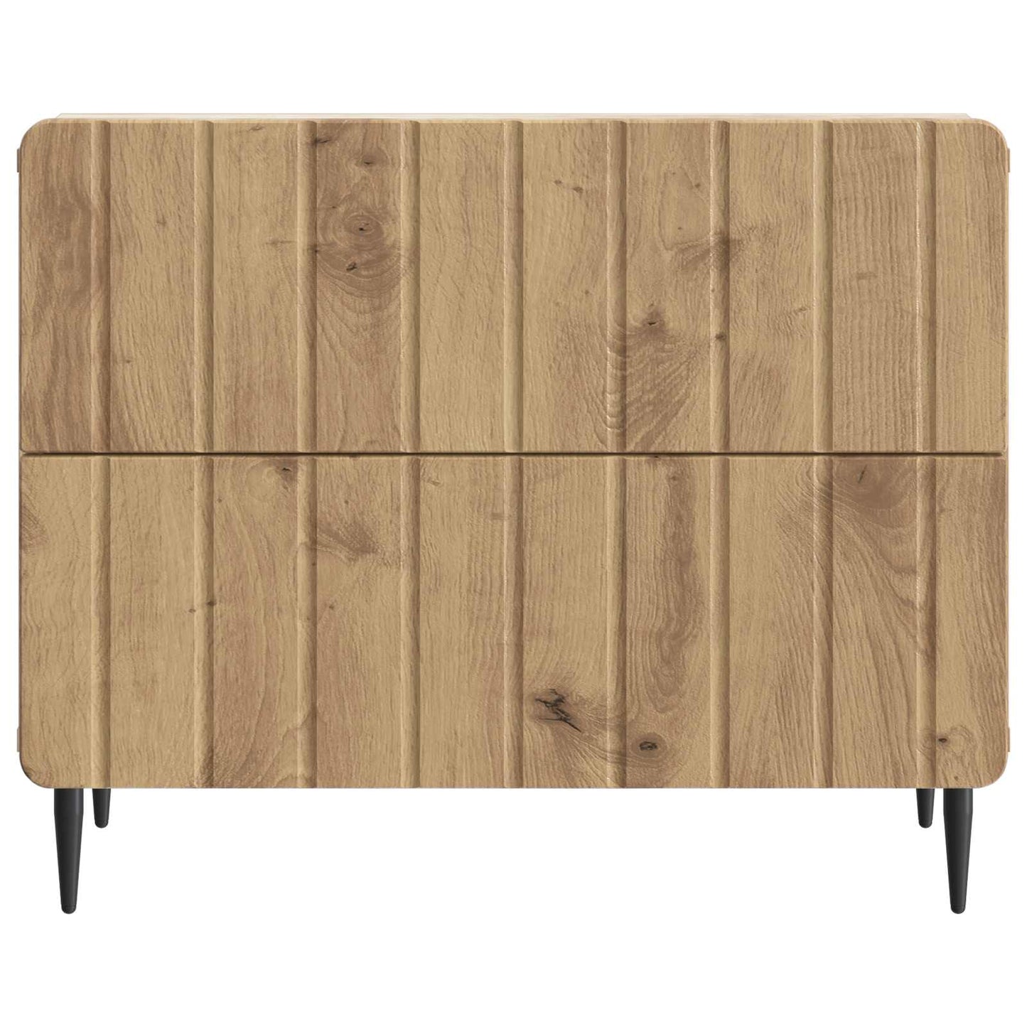 vidaXL Κομοδίνο Artisan Δρυς 62 x 34,5 x 49,5 εκ. Επεξεργασμένο Ξύλο