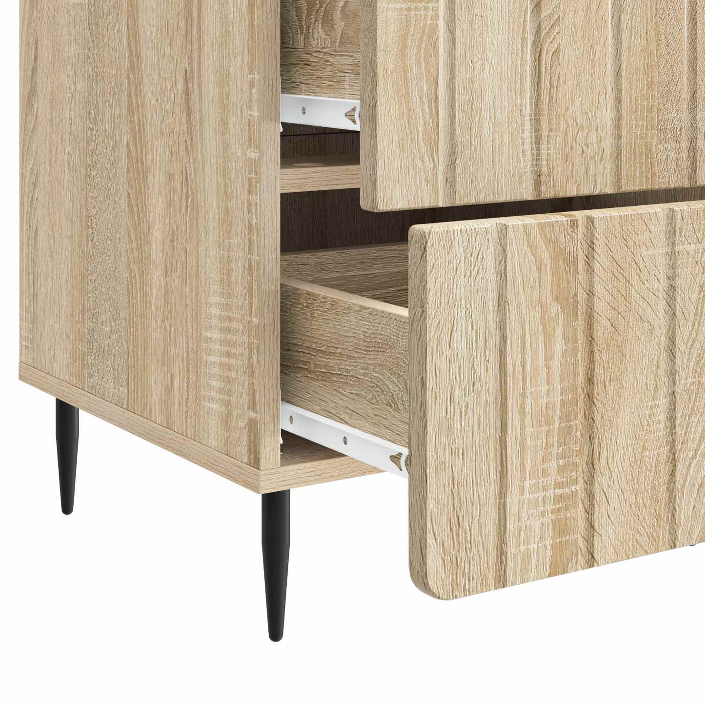 vidaXL Κομοδίνο Sonoma Δρυς 43x 41 x 68 εκ Επεξεργασμένο Ξύλο