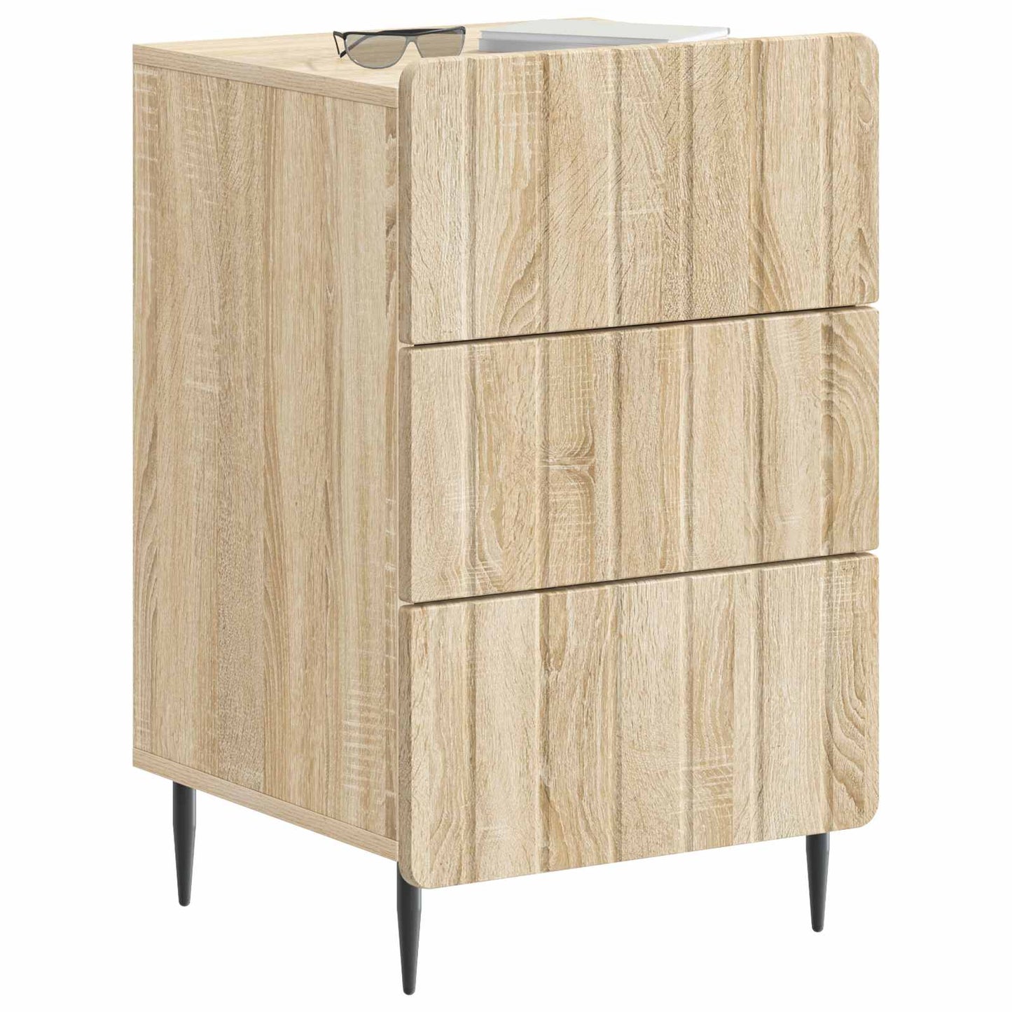 vidaXL Κομοδίνο Sonoma Δρυς 43x 41 x 68 εκ Επεξεργασμένο Ξύλο