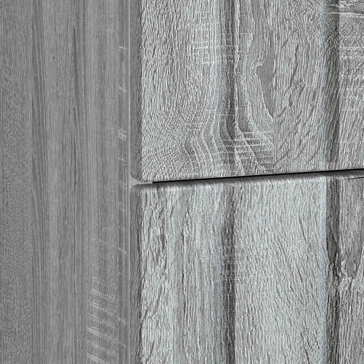 vidaXL Κομοδίνο Γκρι Sonoma 43x 41 x 68 εκ Επεξεργασμένο Ξύλο