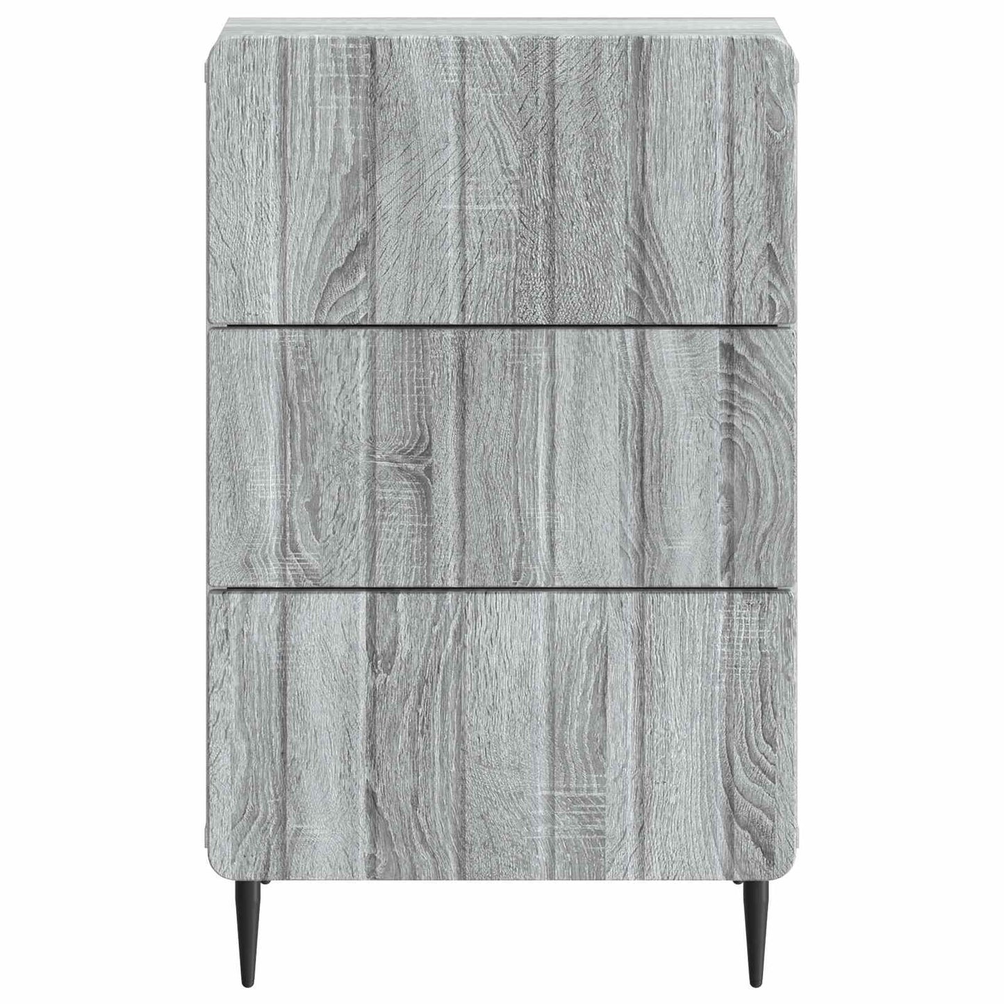 vidaXL Κομοδίνο Γκρι Sonoma 43x 41 x 68 εκ Επεξεργασμένο Ξύλο