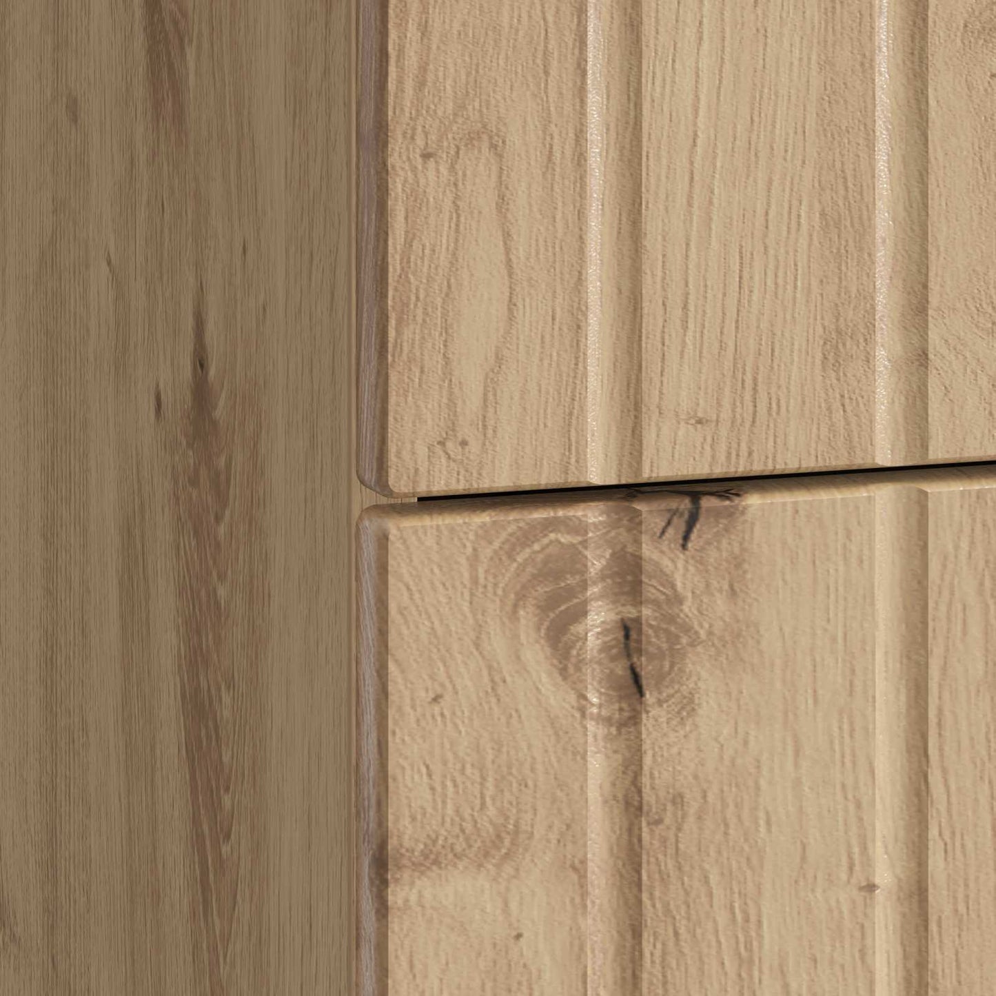 vidaXL Κομοδίνο Artisan Δρυς 43x 41 x 68 εκ Επεξεργασμένο Ξύλο