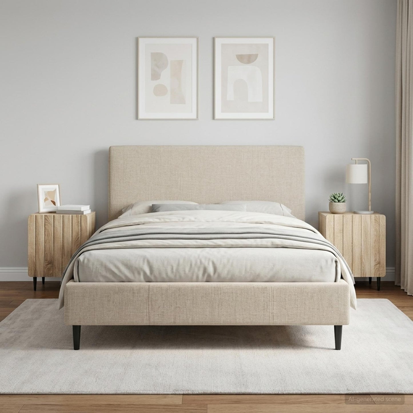 vidaXL Κομοδίνο 2 τμχ. Sonoma Δρυς 43 x 34,5 x 52 εκ