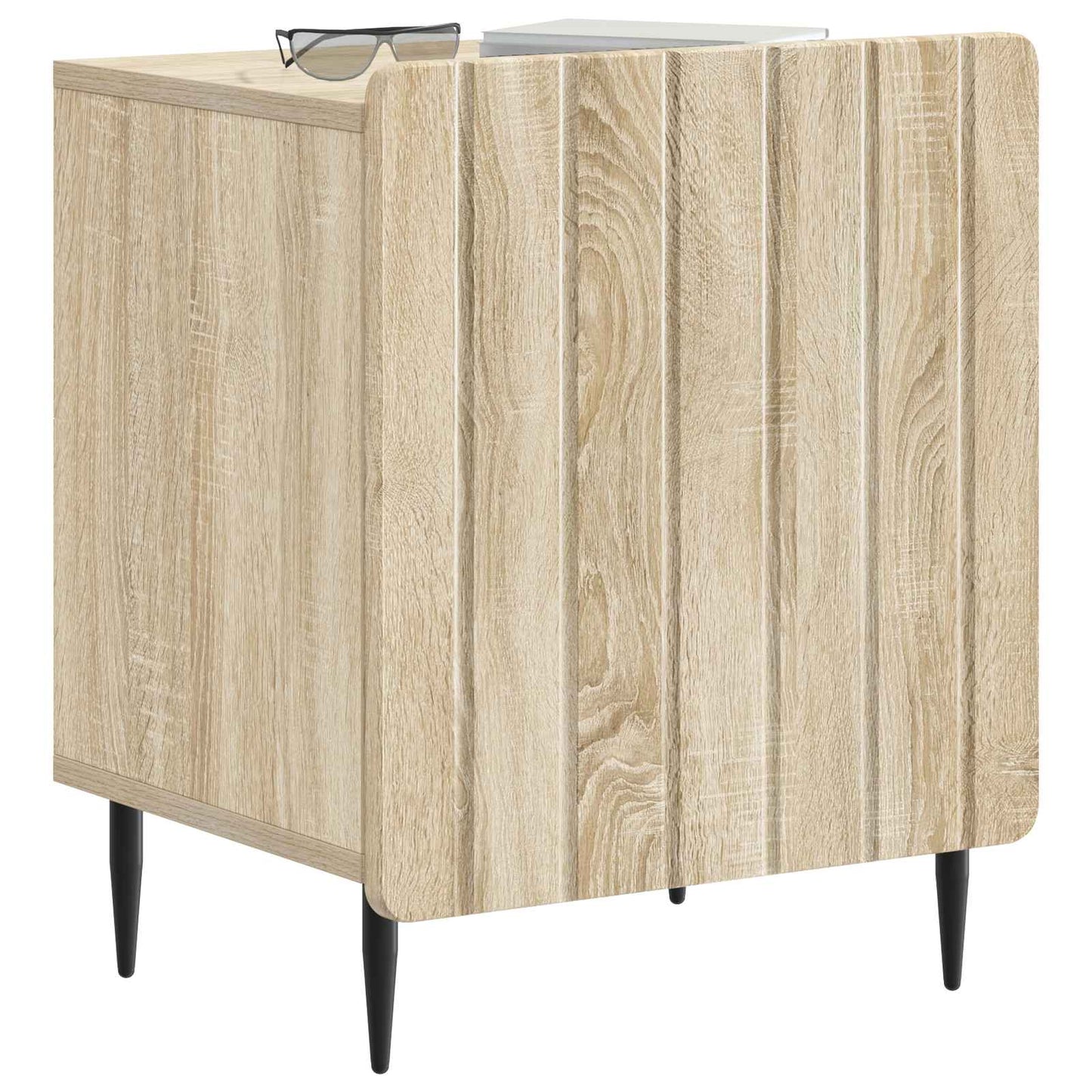vidaXL Κομοδίνο 2 τμχ. Sonoma Δρυς 43 x 34,5 x 52 εκ