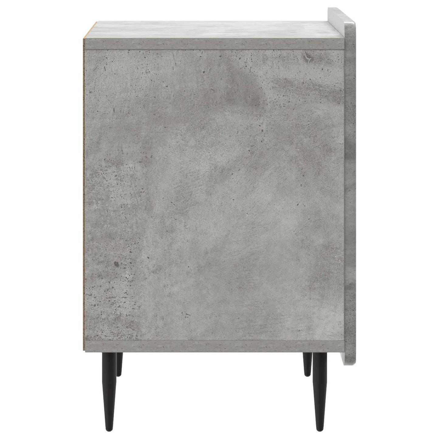 vidaXL Κομοδίνο Γκρι Σκυροδέματος 43 x 34,5 x 52 εκ Επεξεργασμένο Ξύλο