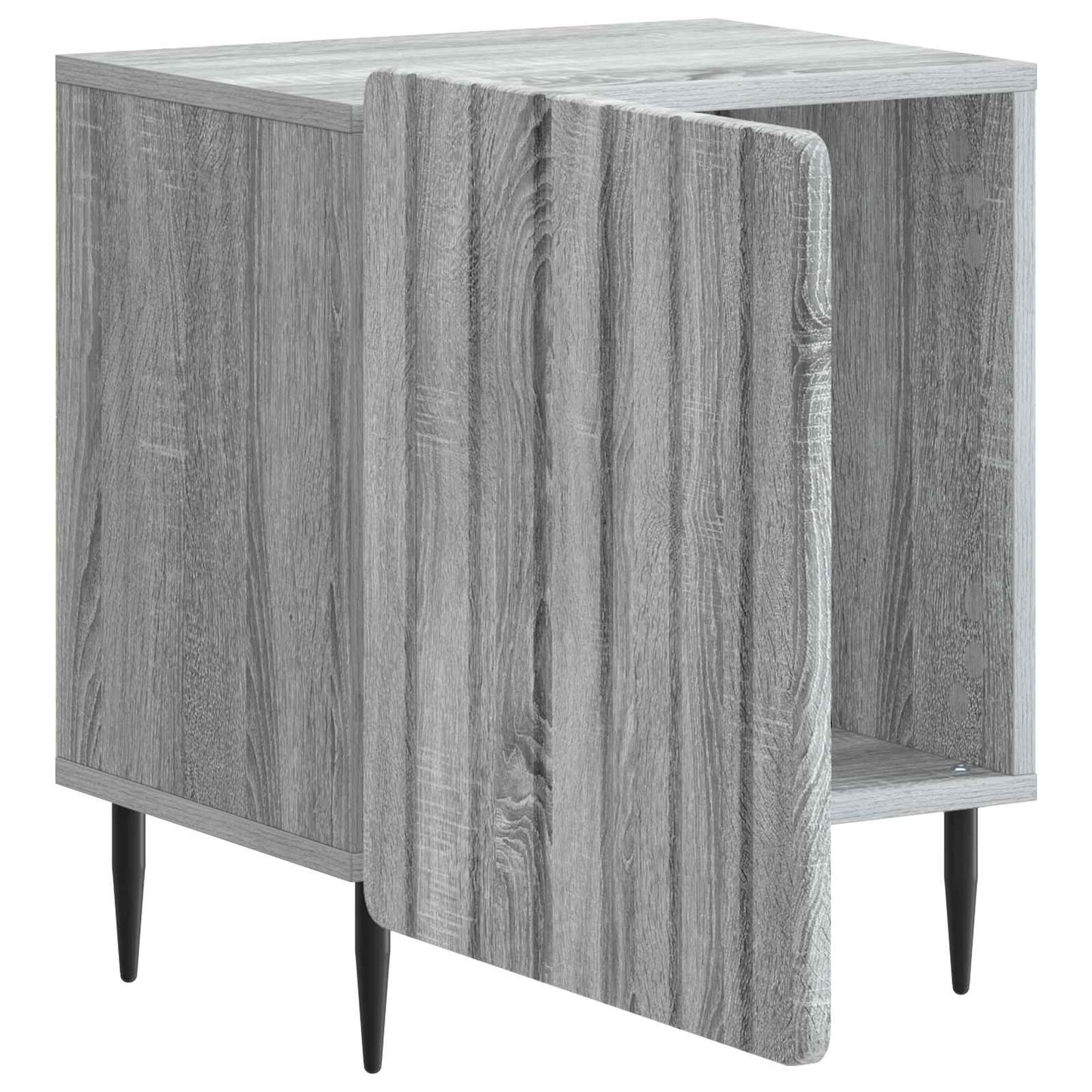 vidaXL Κομοδίνο Γκρι Sonoma 43 x 34,5 x 52 εκ Επεξεργασμένο Ξύλο
