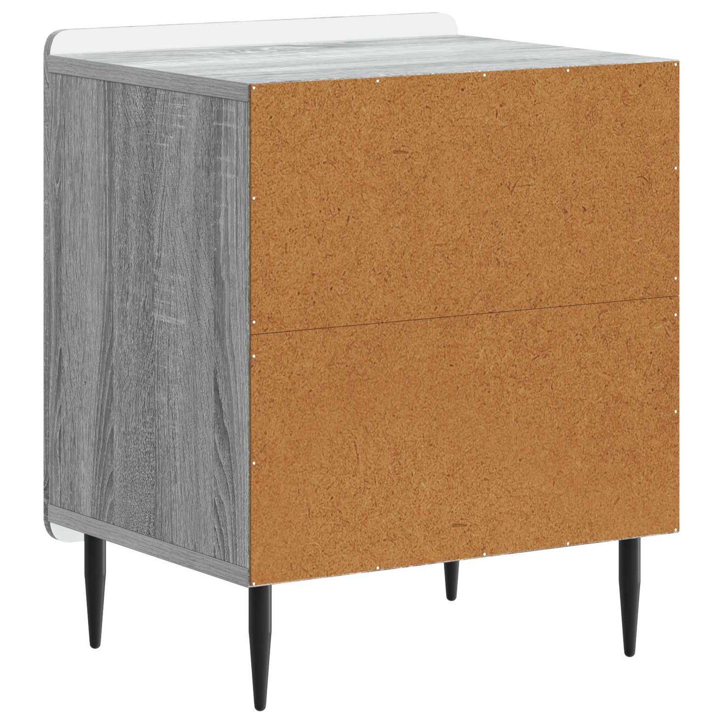 vidaXL Κομοδίνο Γκρι Sonoma 43 x 34,5 x 52 εκ Επεξεργασμένο Ξύλο