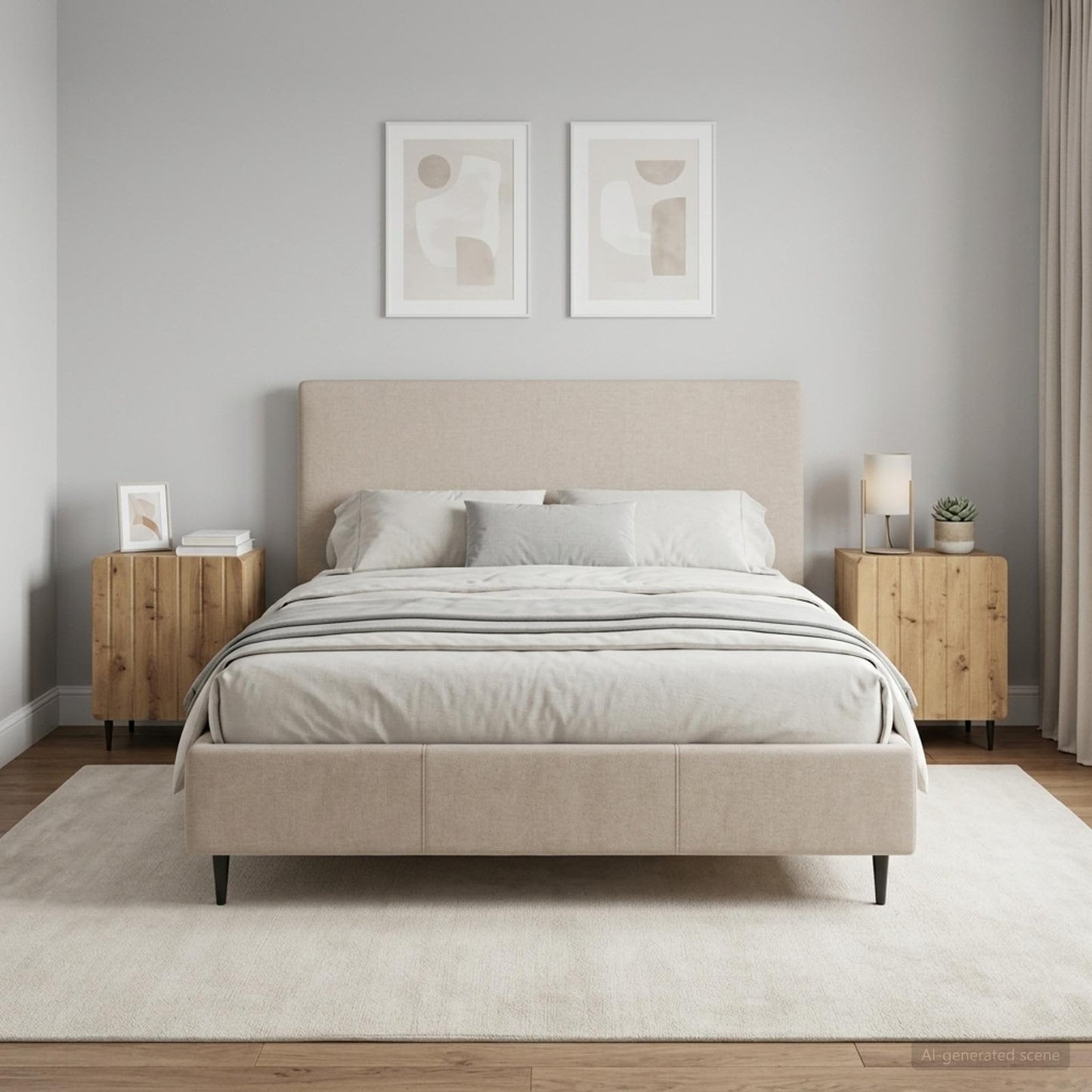 vidaXL Κομοδίνο 2 τμχ. Artisan Δρυς 43 x 34,5 x 52 εκ
