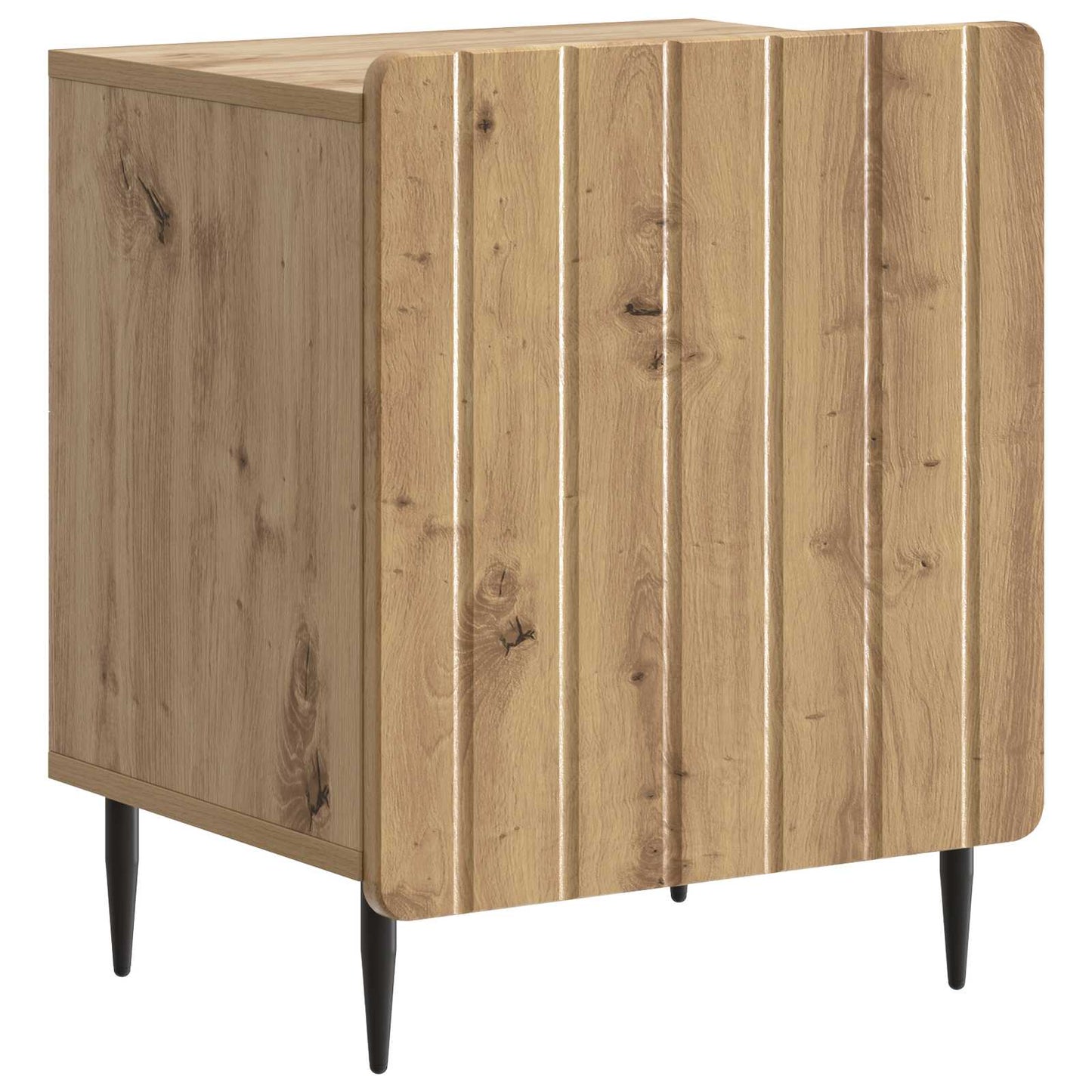 vidaXL Κομοδίνο 2 τμχ. Artisan Δρυς 43 x 34,5 x 52 εκ
