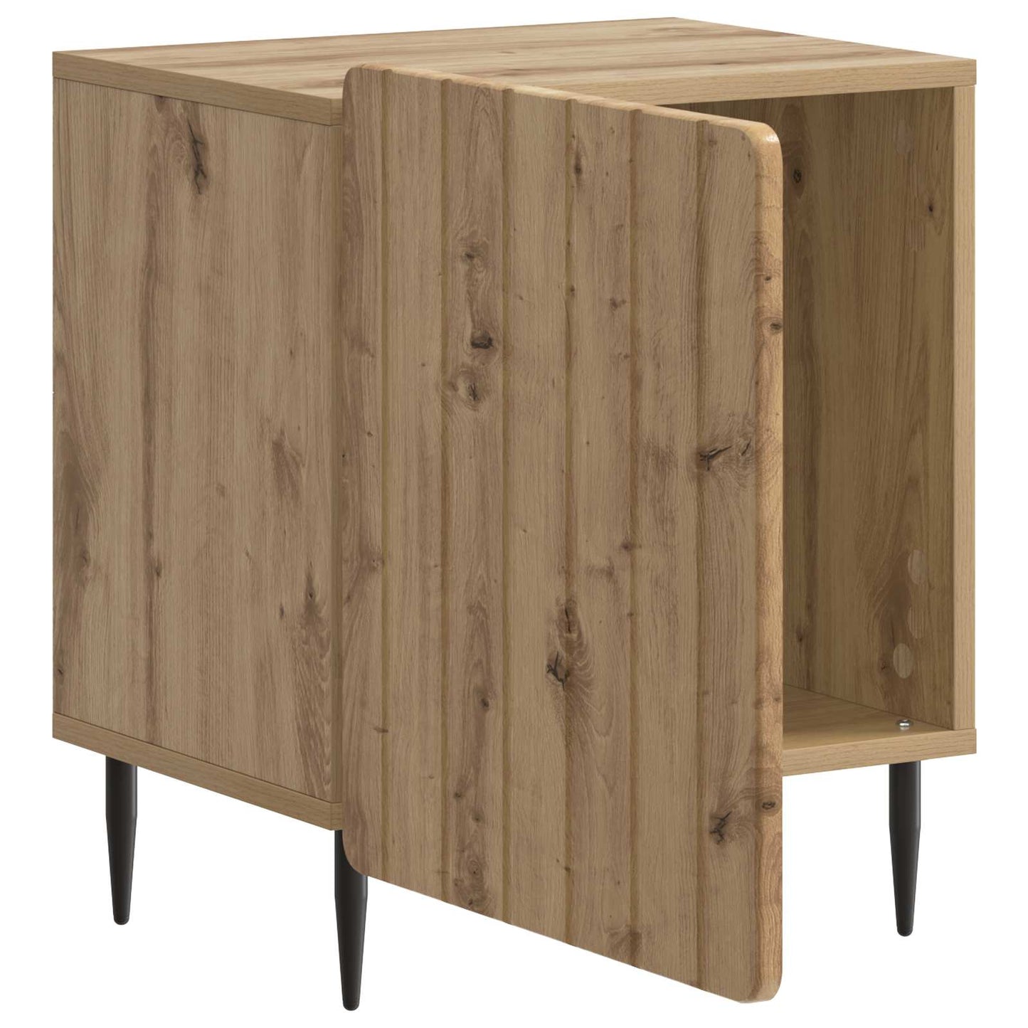 vidaXL Κομοδίνο 2 τμχ. Artisan Δρυς 43 x 34,5 x 52 εκ