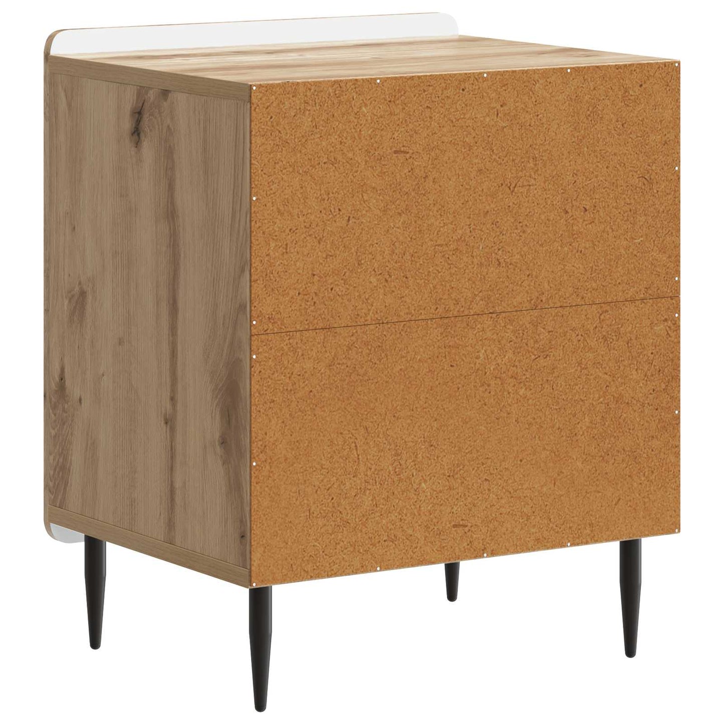 vidaXL Κομοδίνο 2 τμχ. Artisan Δρυς 43 x 34,5 x 52 εκ