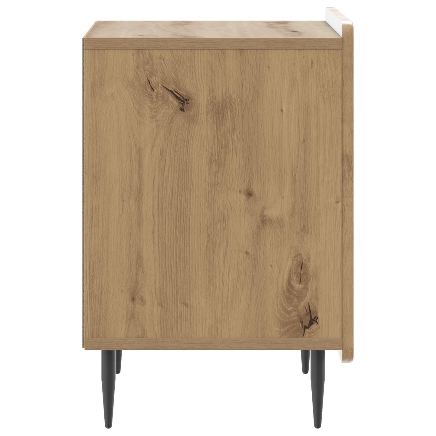vidaXL Κομοδίνο 2 τμχ. Artisan Δρυς 43 x 34,5 x 52 εκ