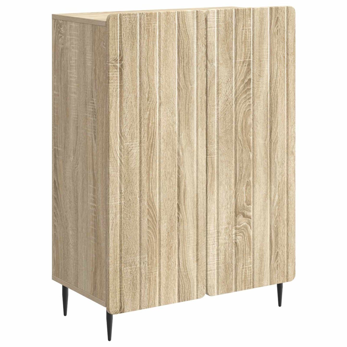vidaXL Πλαϊνό γραφείο Sonoma Δρυς 66 x 34,5 x 92 εκ.