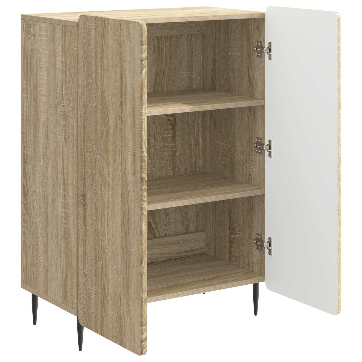 vidaXL Πλαϊνό γραφείο Sonoma Δρυς 66 x 34,5 x 92 εκ.