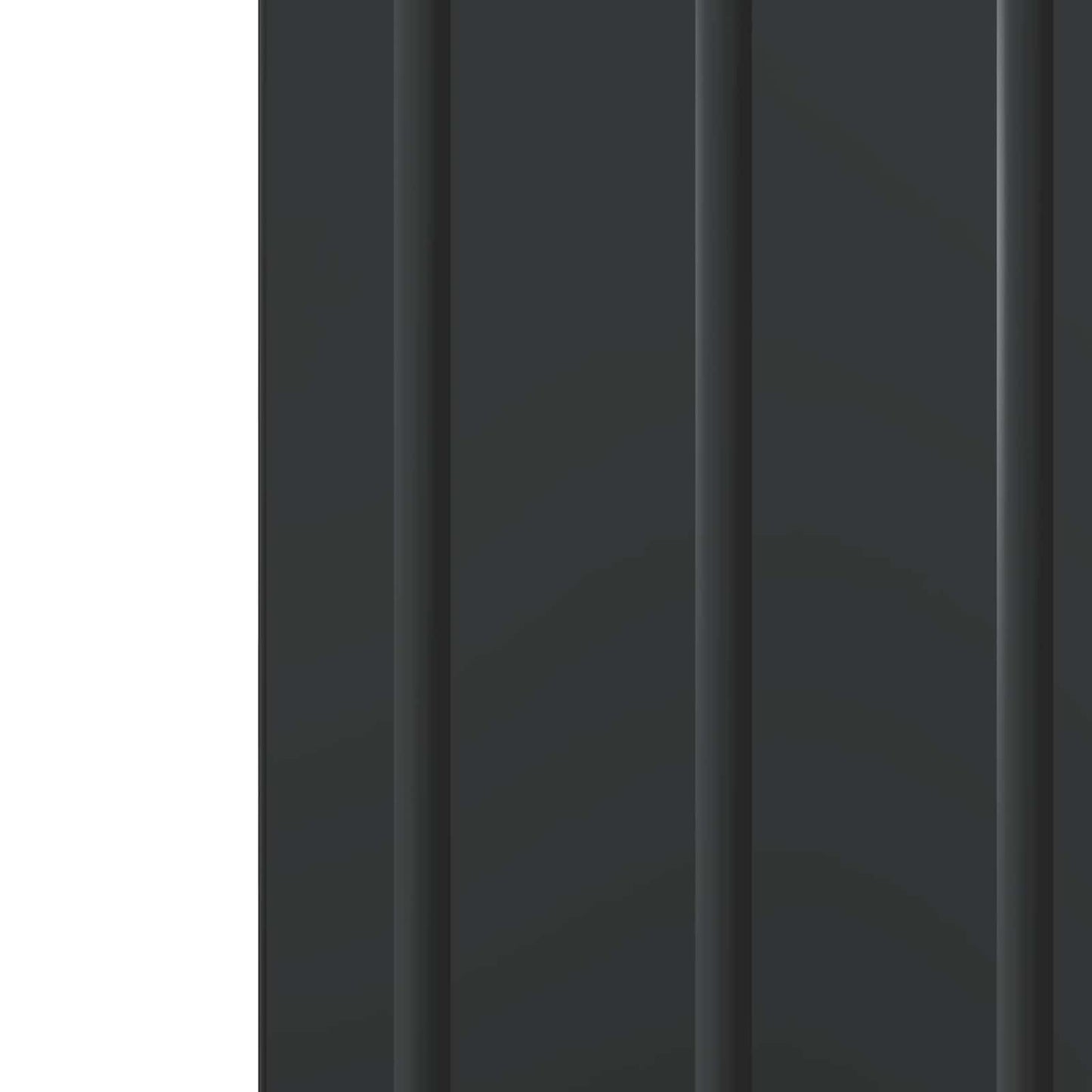 vidaXL Πλαϊνό γραφείο Μαύρο 34,5 x 33 x 92 εκ. Επεξεργασμένο Ξύλο